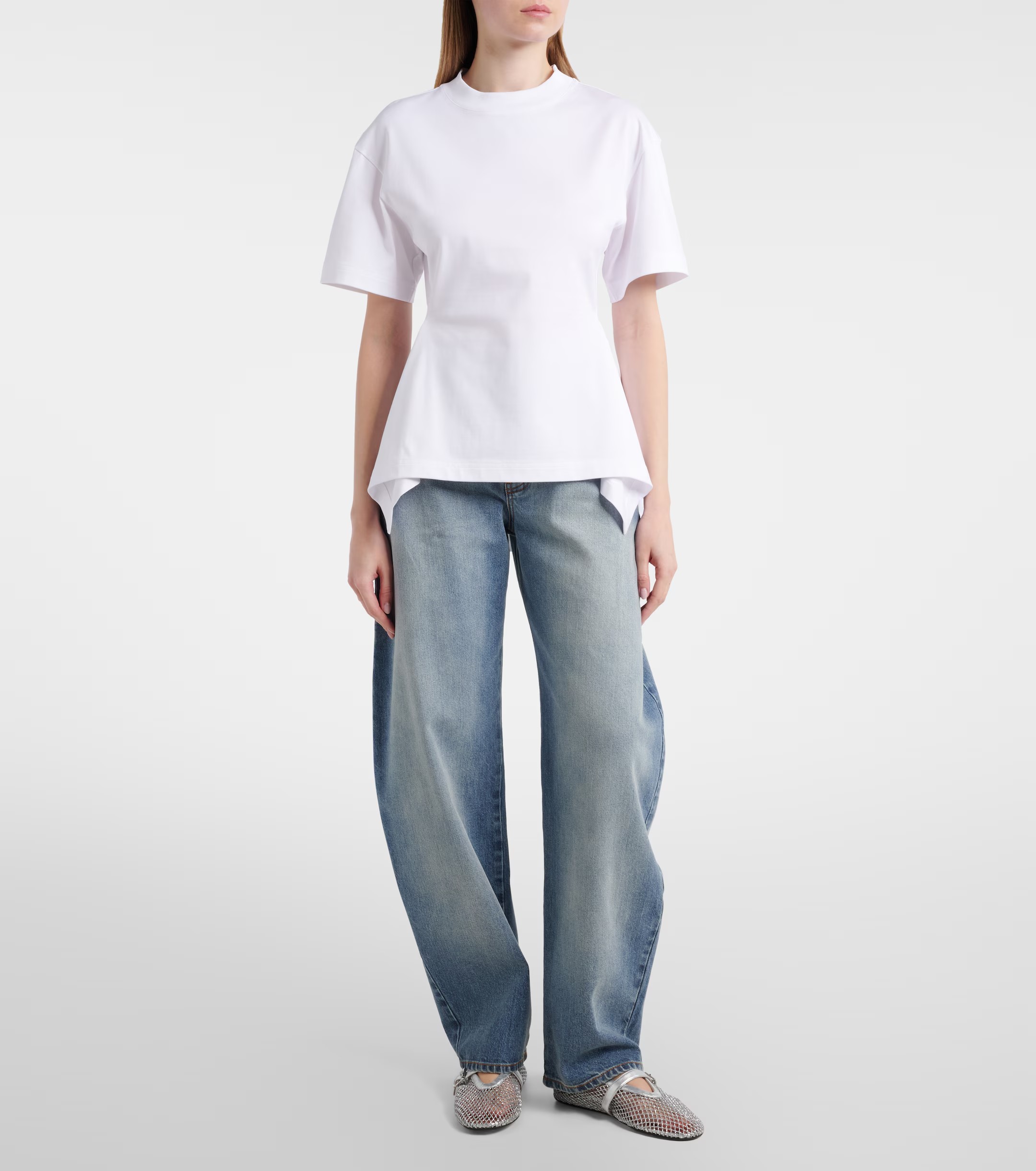 ❤️收腰短袖T恤上衣！棉 两色 SML