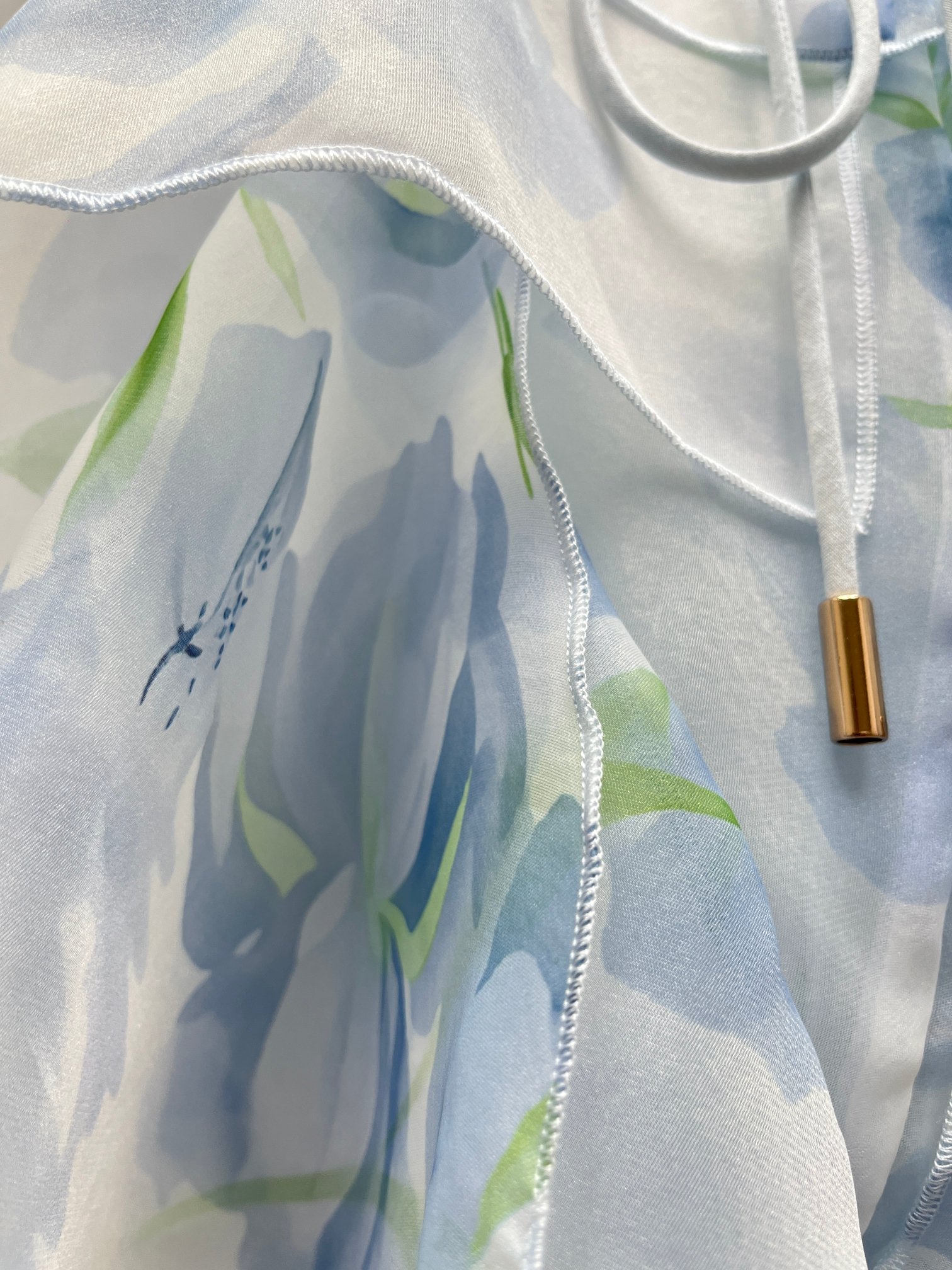 ♥️多层胸花印花连衣裙！ SML