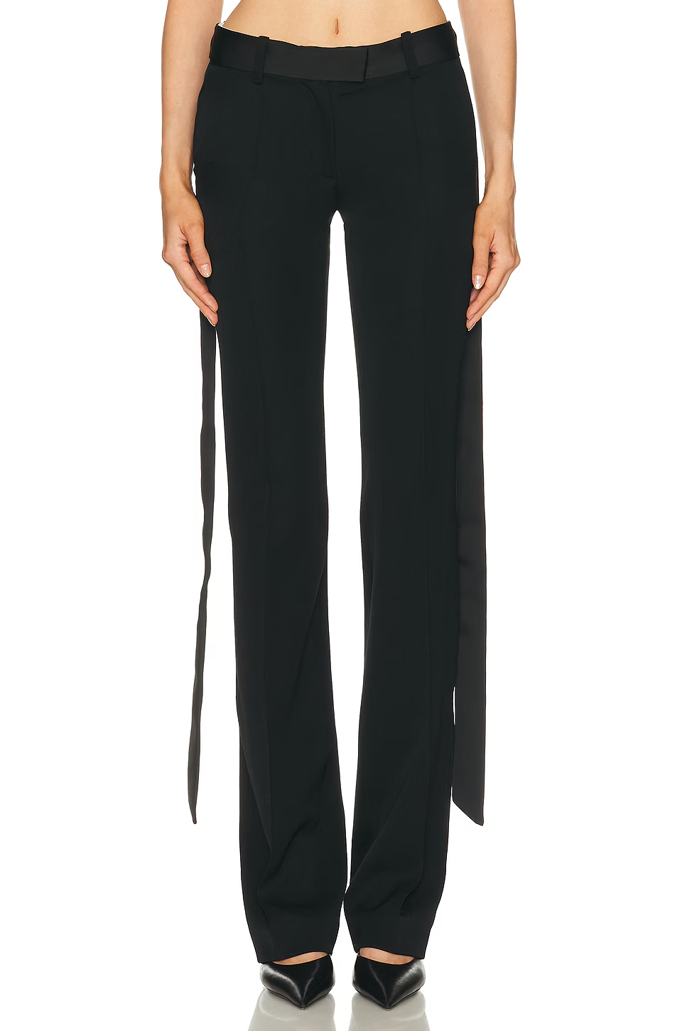 NO:808013,Streamer trousers!  Lyocell Tencel Linen SML,,19860909飘带长裤！莱赛尔天丝亚麻 SML,,,Women's clothing