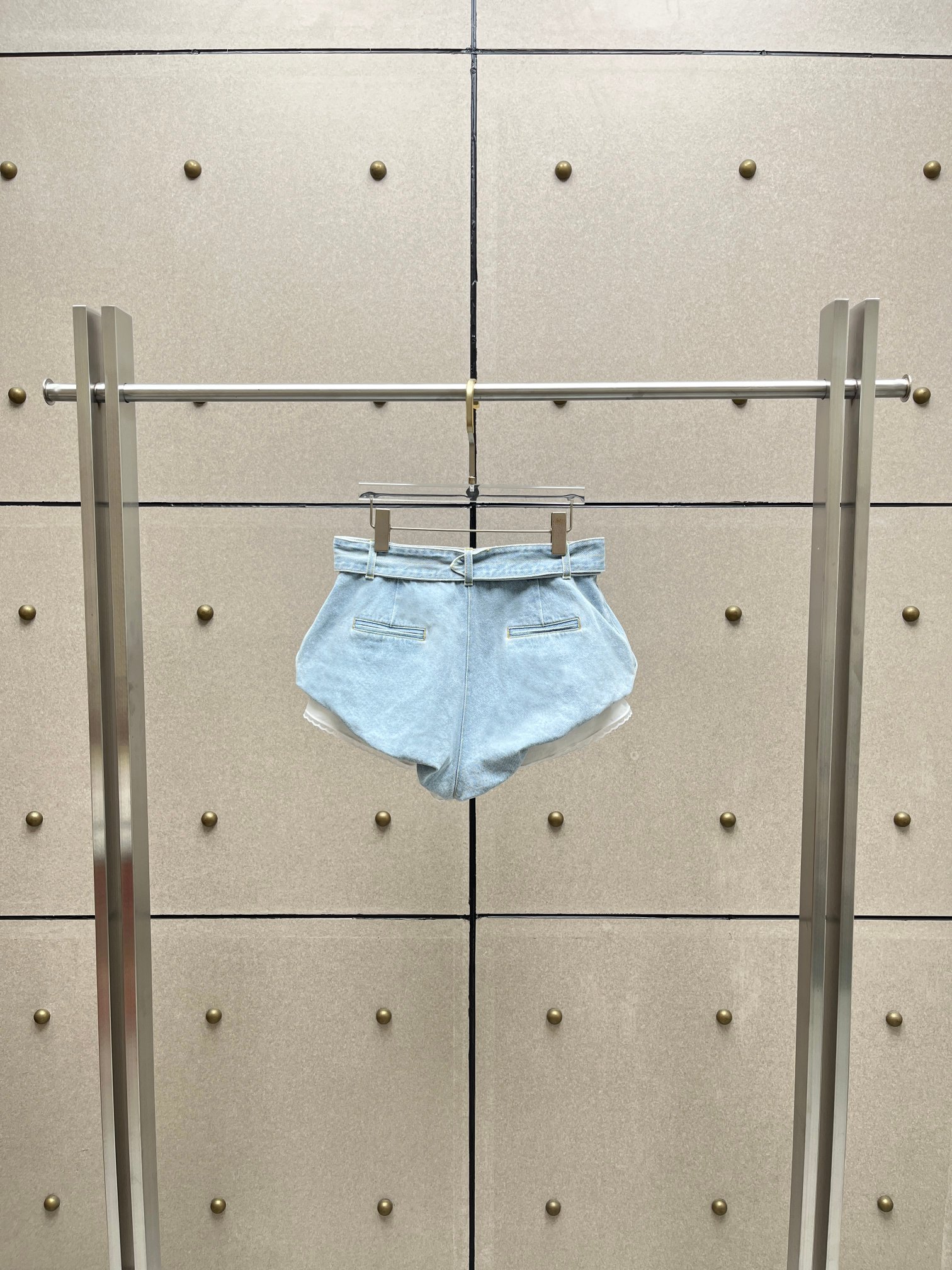 ❤️双层牛仔短裤！棉 两色 sml 🌾