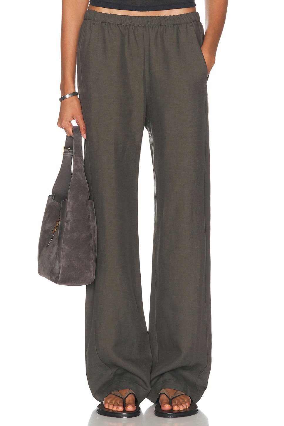 NO:893578,Linen trousers!  Linen two colors SML,,19860909亚麻长裤！亚麻 两色 SML,,,Women's clothing