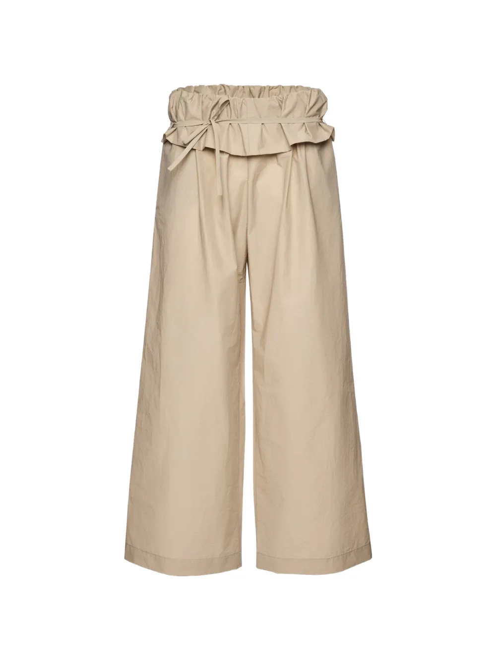 NO:932691,Turn-over wide-leg pants in custom-dyed fabric!  Two-color SML, women's clothing,19860909定染面料翻腰阔腿裤！两色 SML,女装,,Women's clothing
