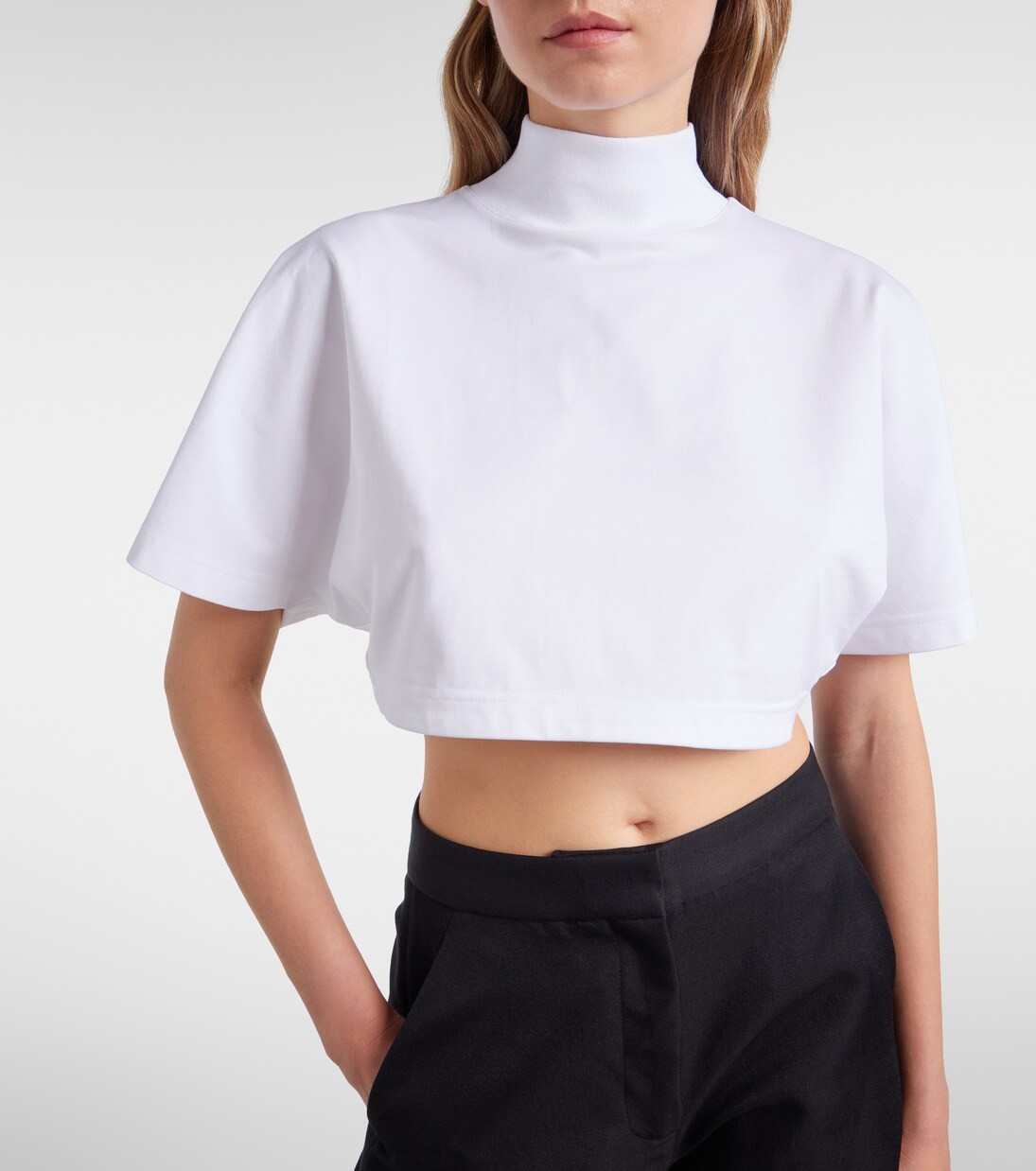 NO:902881,Buttoned ribbed collar short T-shirt!  Cotton two colors SML p,,tees,t-shirt,19860909扣子螺纹领短T恤！棉 两色 SML p,,tees，t-shirt,,Women's clothing