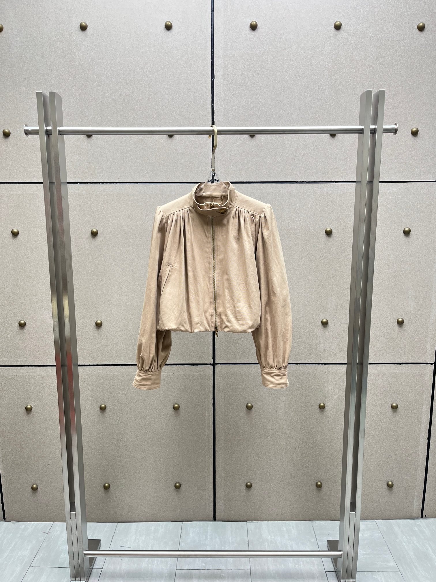 NO:932715,Pleated jacket!  Cotton SML,women's clothing,jackets & coats,jackets & coats,19860909收褶夹克外套！棉 SML,女装,jackets & coats,jackets & coats,,Women's clothing