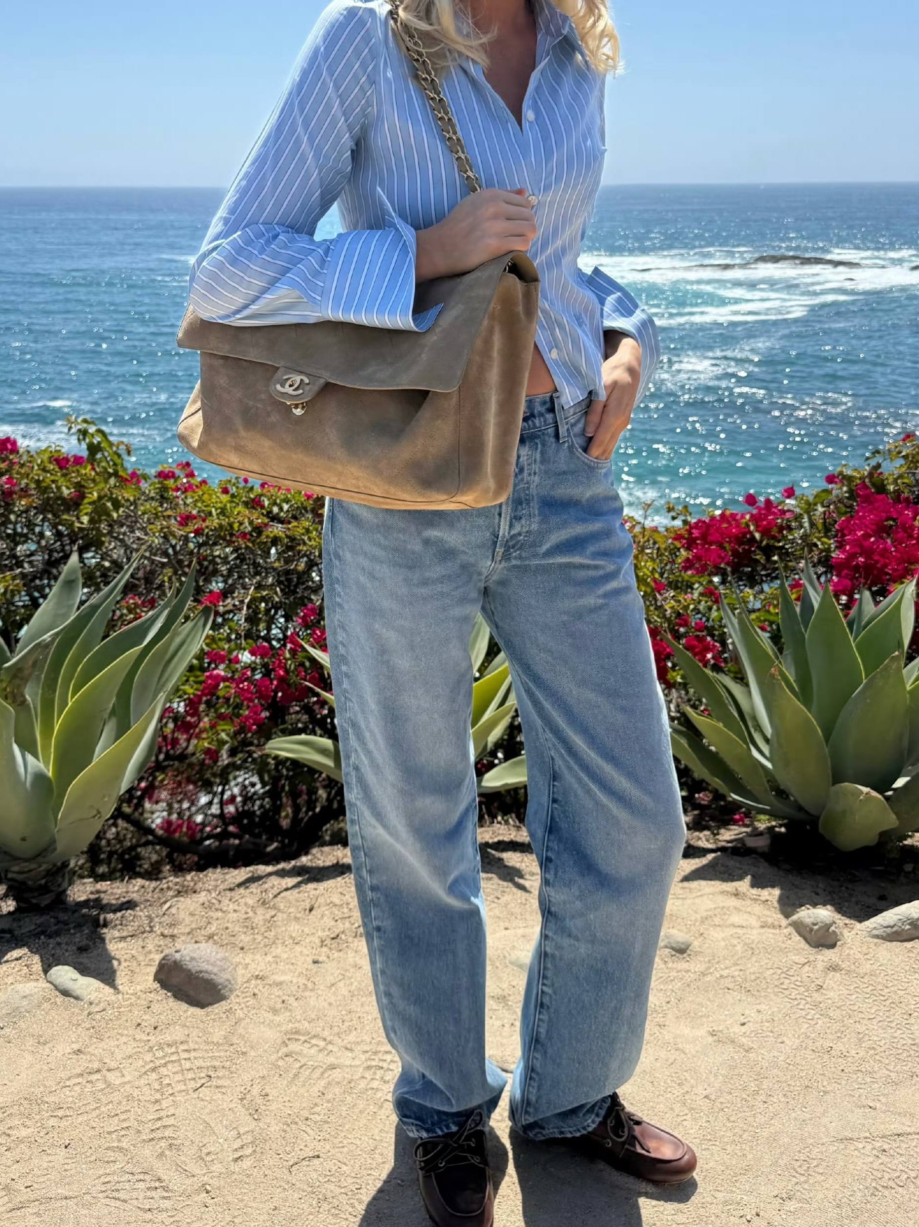 ❤️宽松直筒牛仔裤！棉 sml 🌾