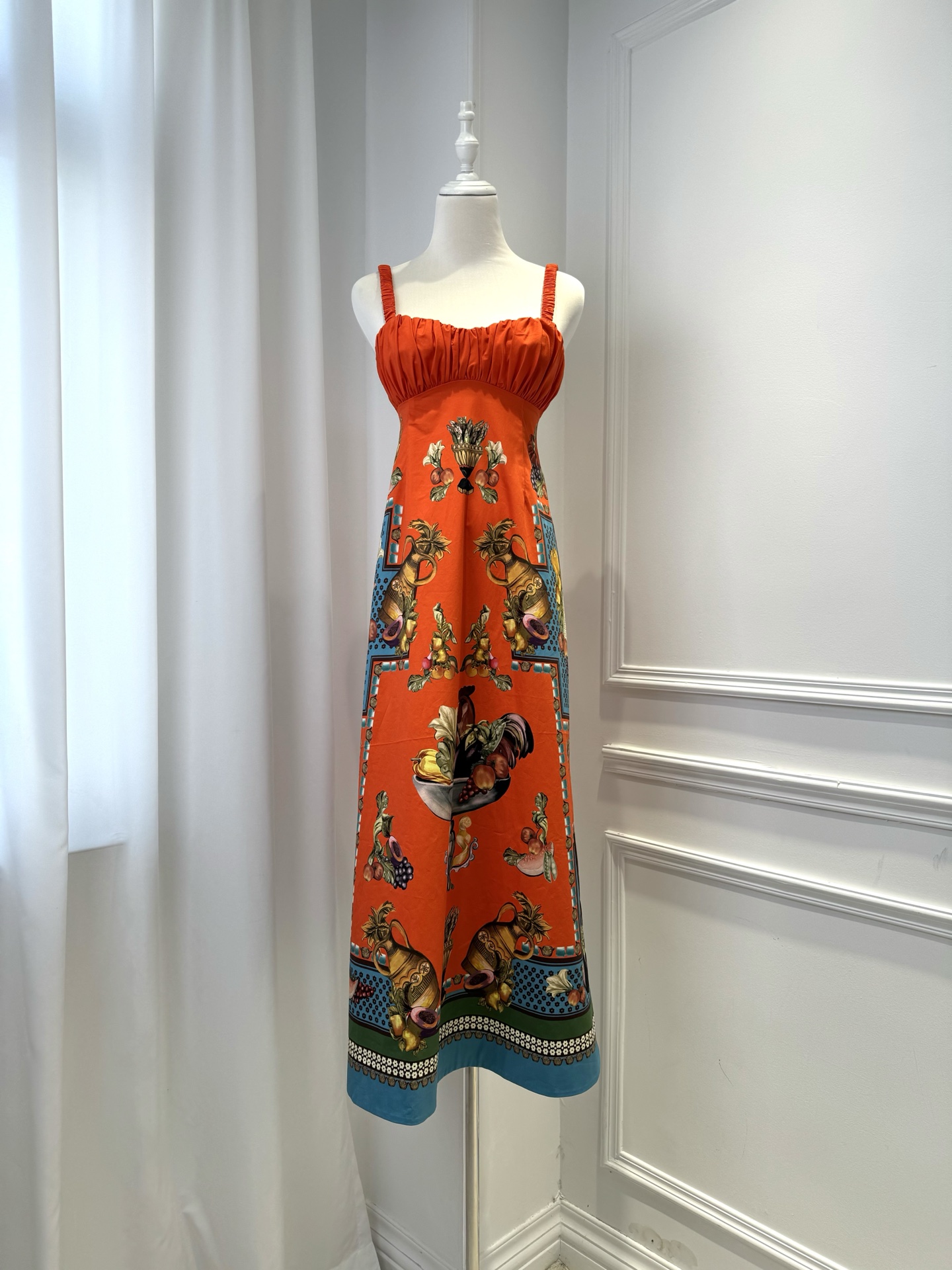 Artisan Printed Dress D026 from the Alemais inspired collection image 1