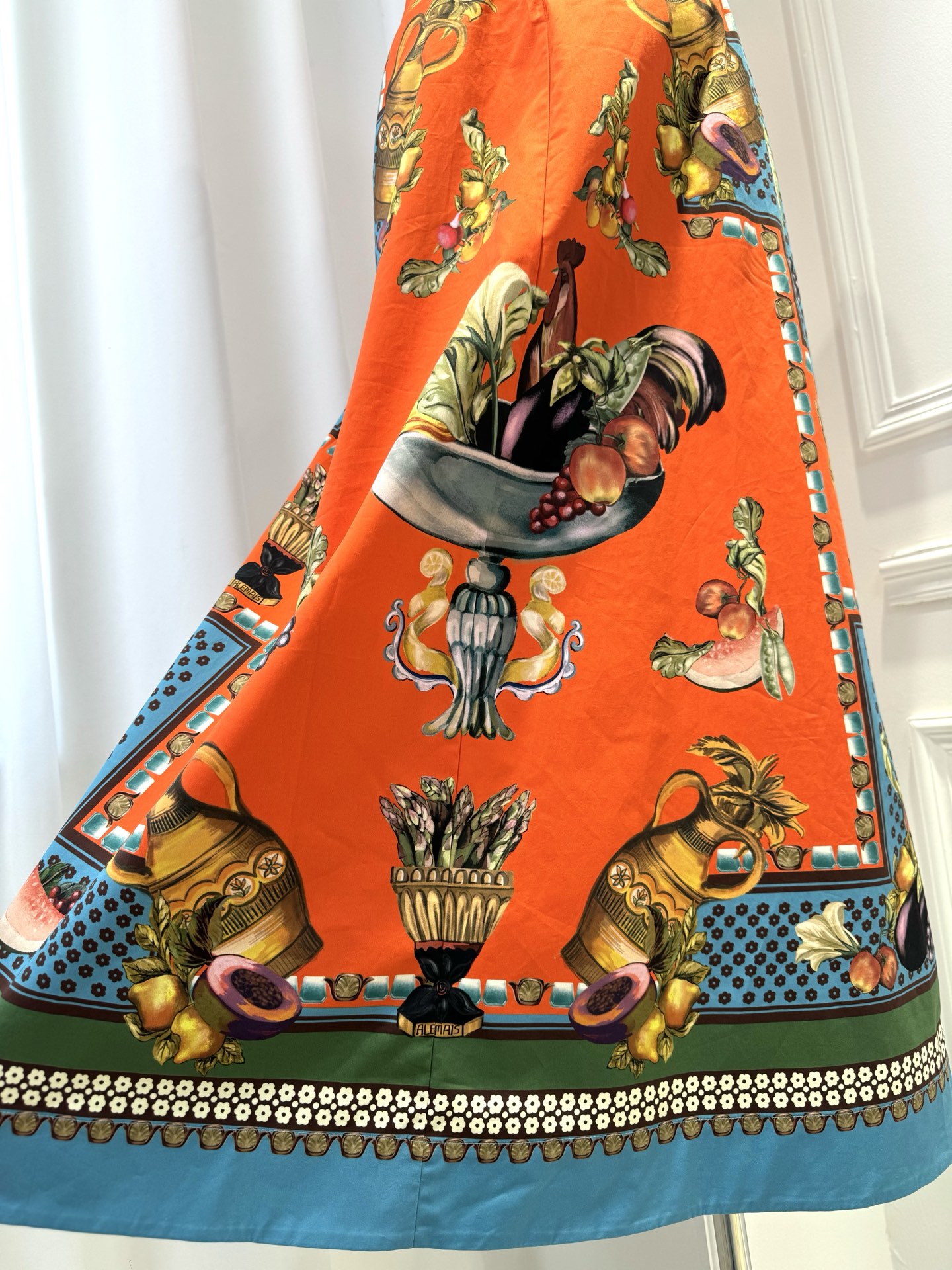 Artisan Printed Dress D026 from the Alemais inspired collection image 9