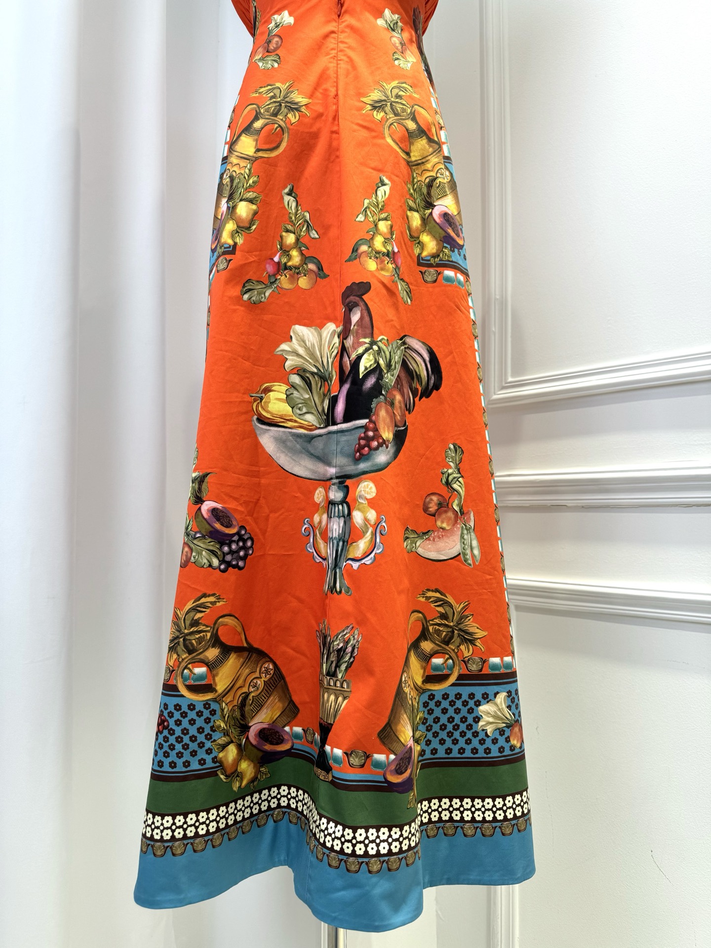 Artisan Printed Dress D026 from the Alemais inspired collection image 8