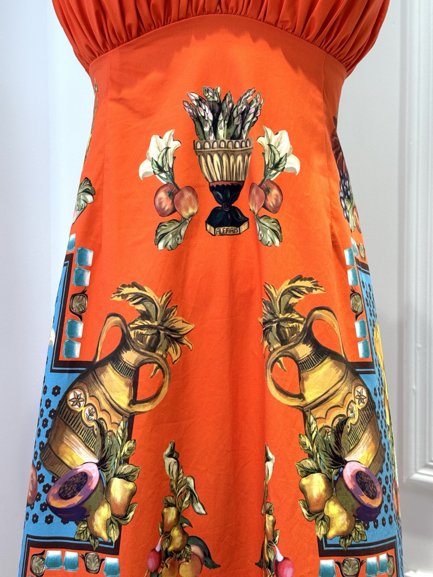 Artisan Printed Dress D026 from the Alemais inspired collection image 3