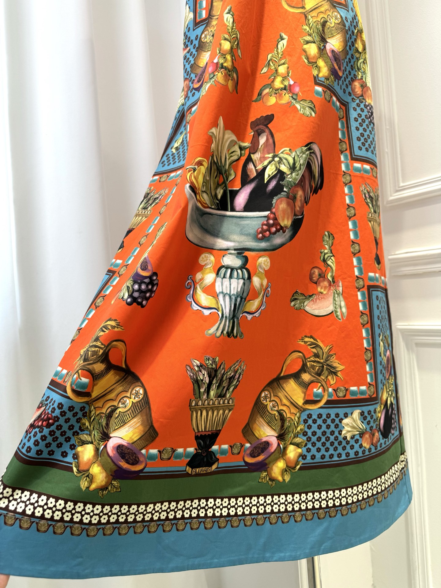 Artisan Printed Dress D026 from the Alemais inspired collection image 4