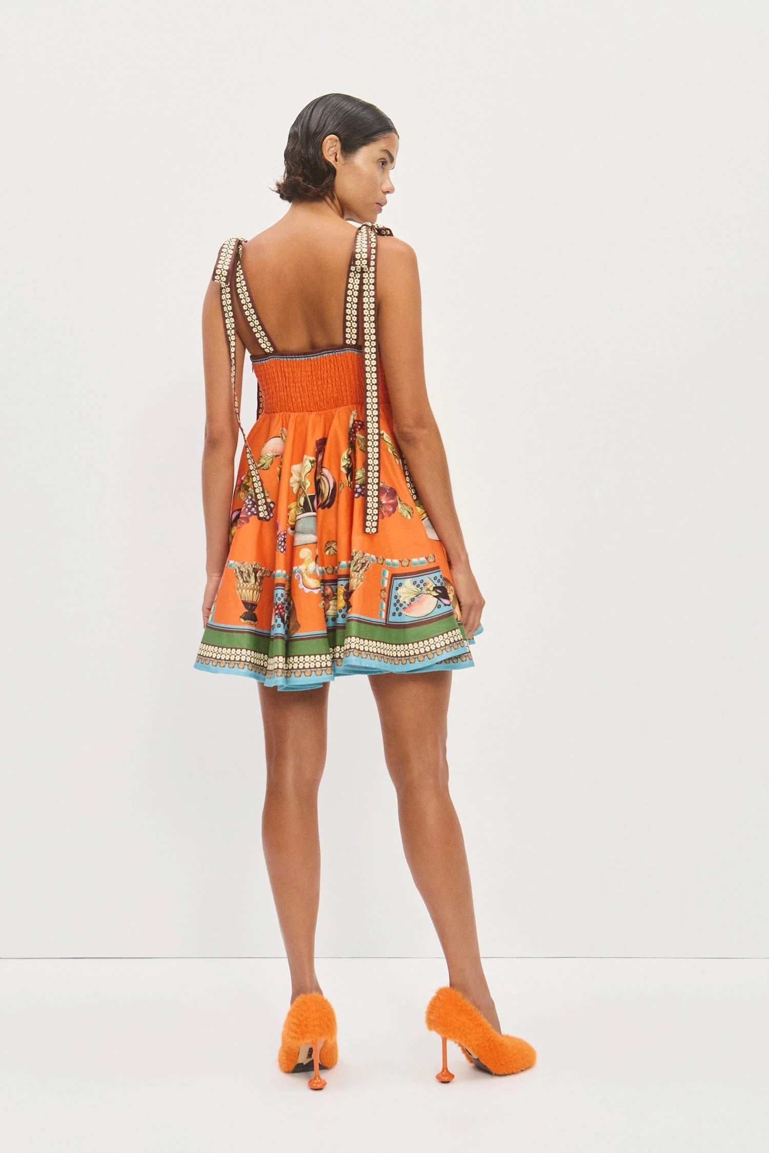 Painterly Maxi Dress D027 from the Alemais inspired collection image 4