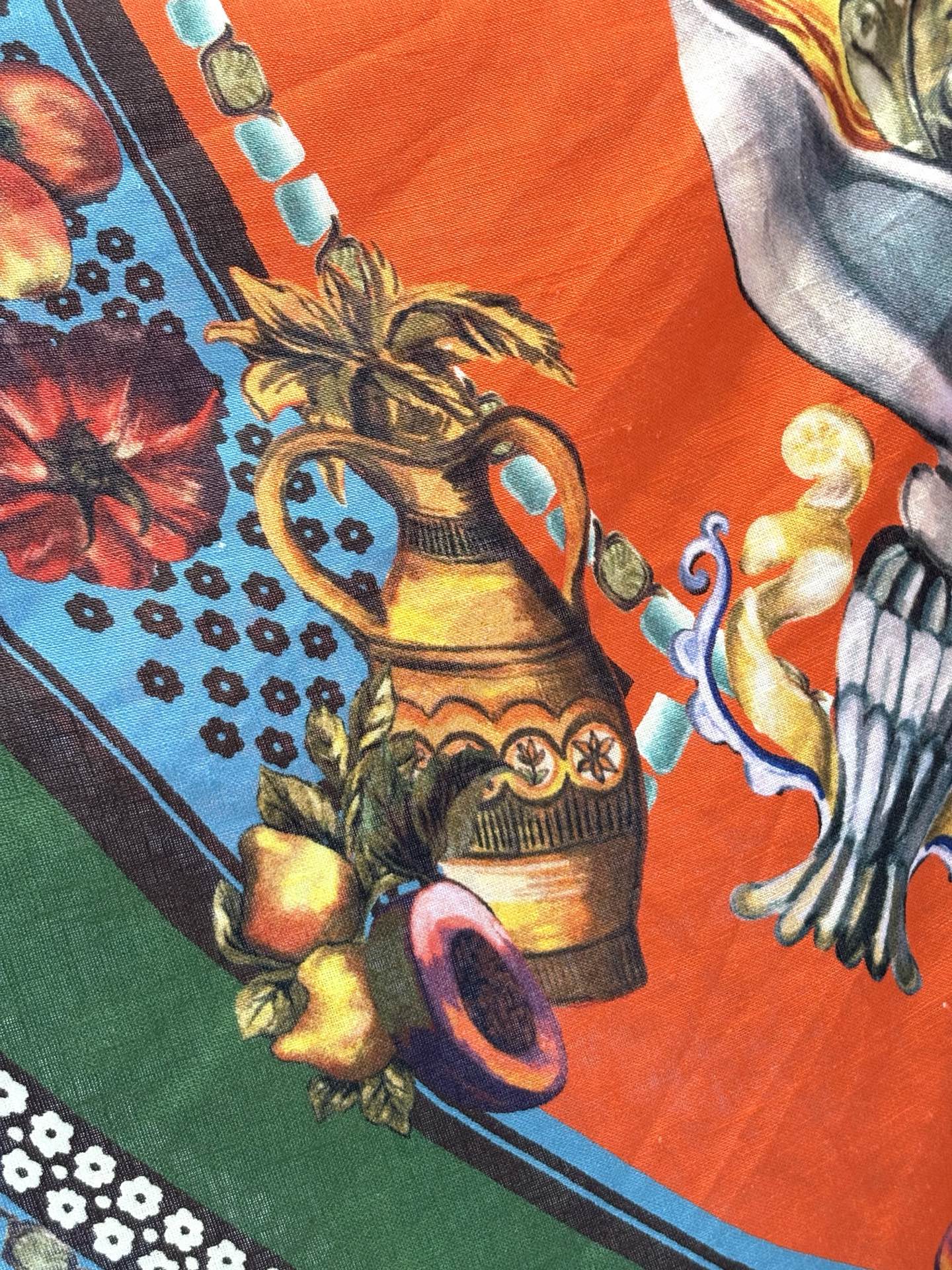 Saffron Printed Dress D027 from the Alemais inspired collection image 9