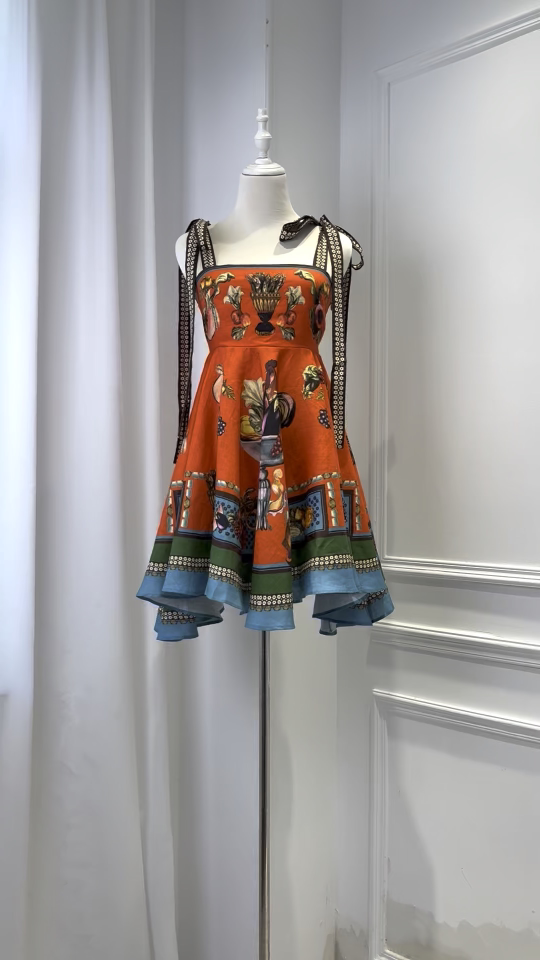 Cerulean Vacation Dress D027 from the Alemais inspired collection image 1