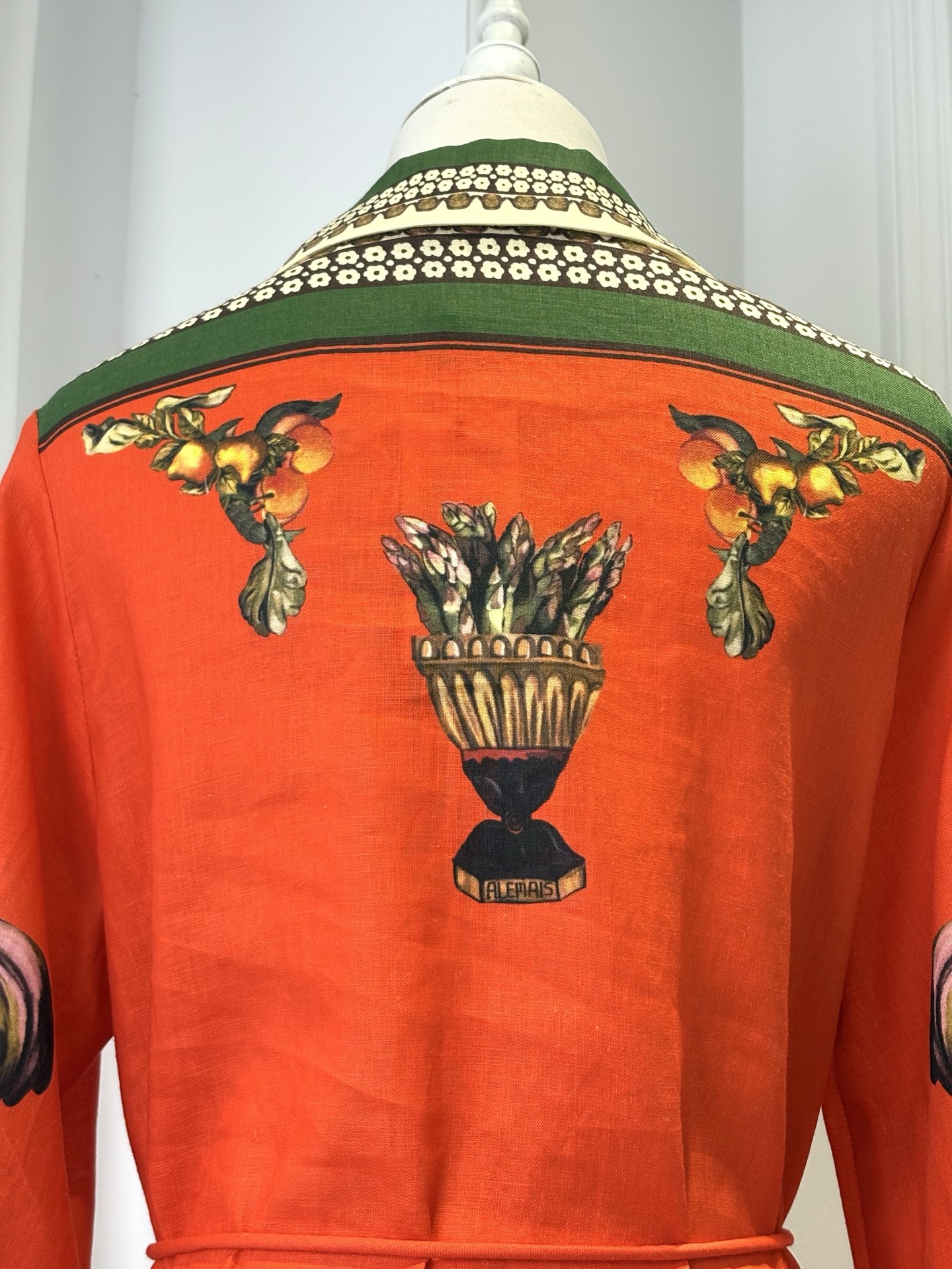 Resort Printed Dress D028 from the Alemais inspired collection image 9