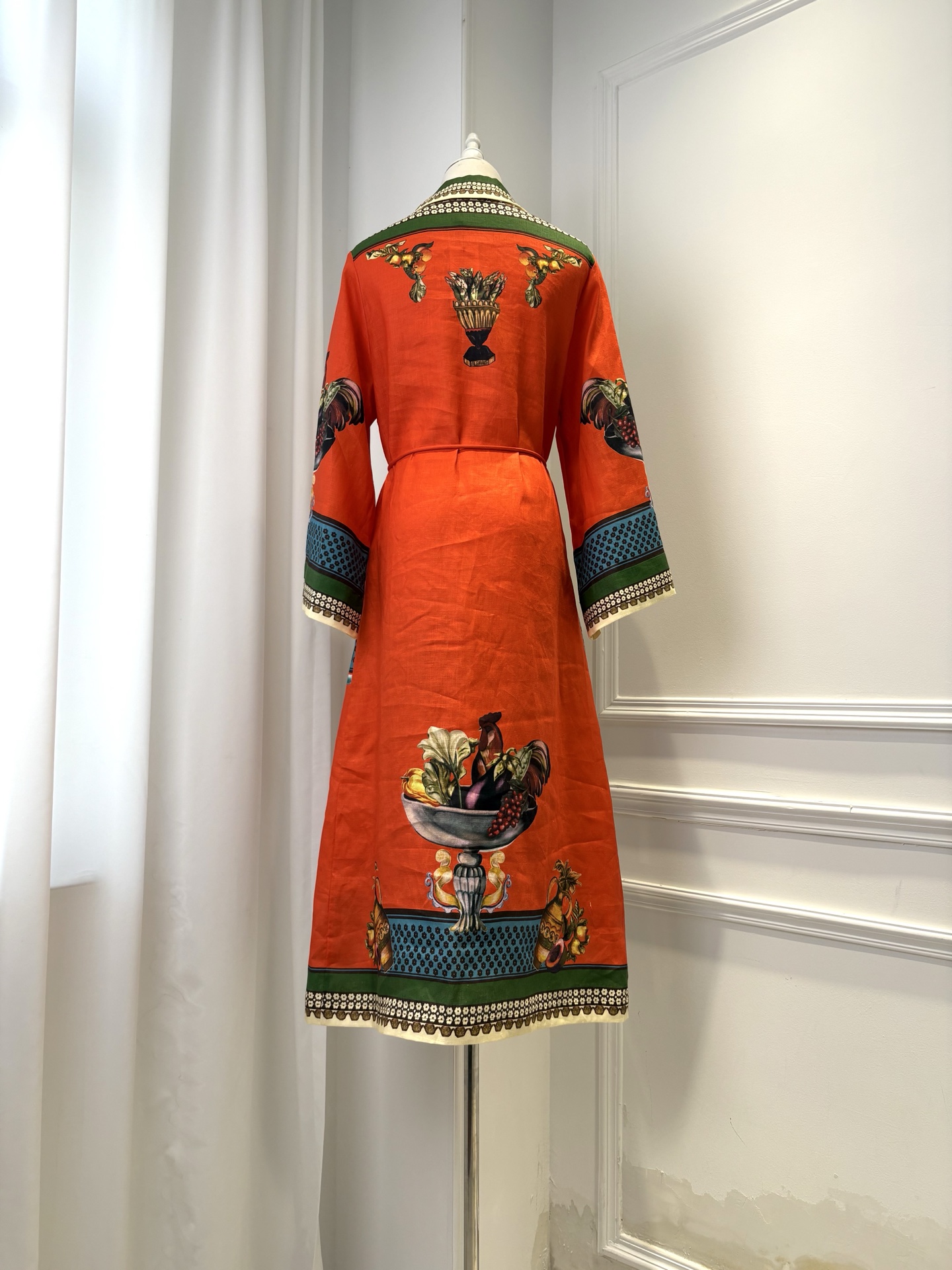 Resort Printed Dress D028 from the Alemais inspired collection image 6