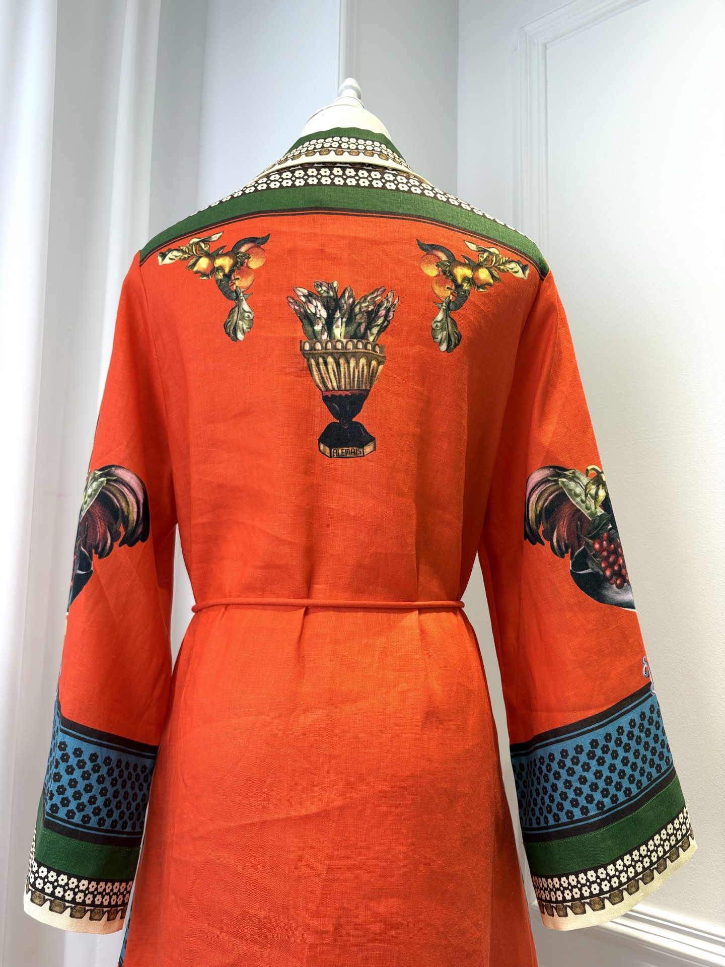 Resort Printed Dress D028 from the Alemais inspired collection image 7