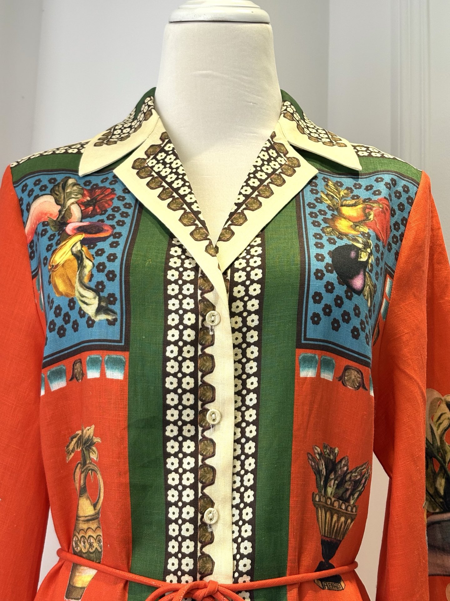 Resort Printed Dress D028 from the Alemais inspired collection image 3