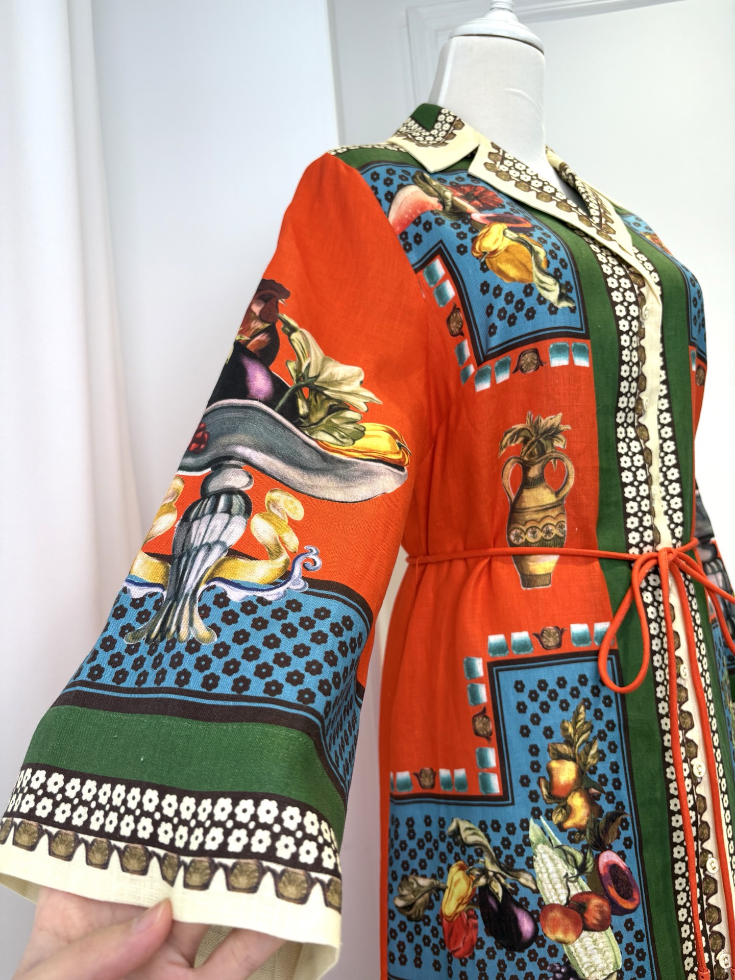 Resort Printed Dress D028 from the Alemais inspired collection image 5