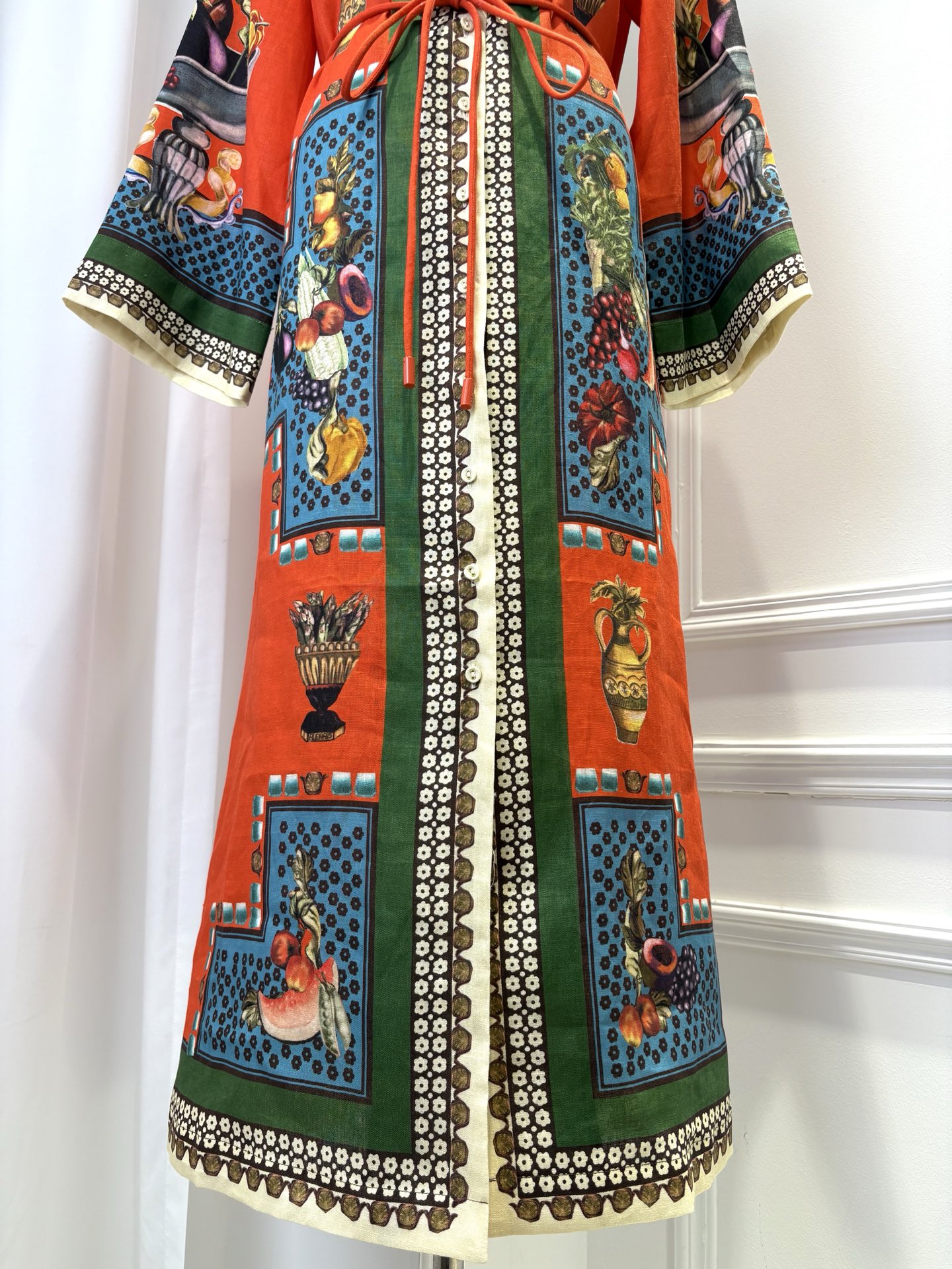 Resort Printed Dress D028 from the Alemais inspired collection image 8