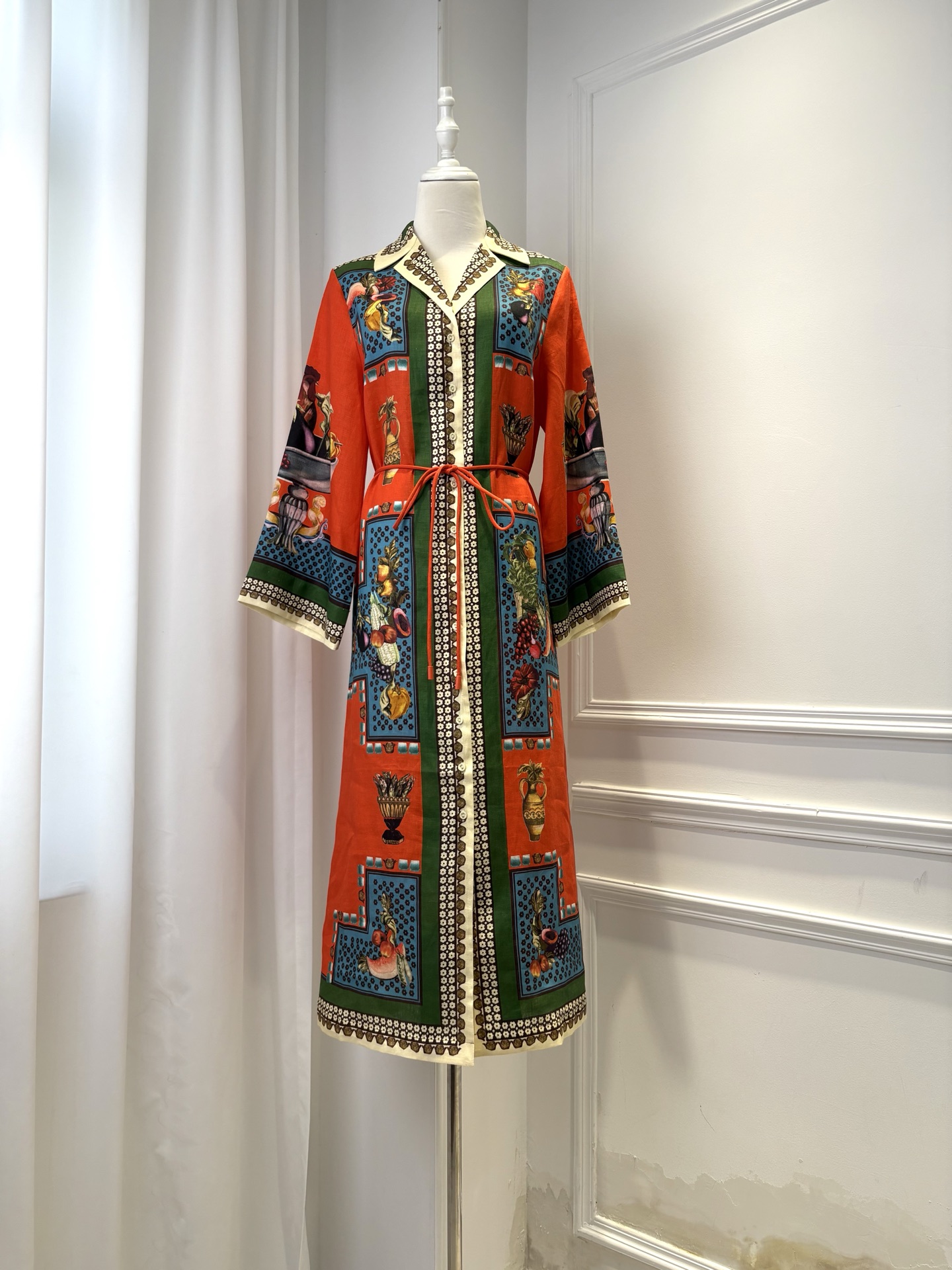 Resort Printed Dress D028 from the Alemais inspired collection image 1