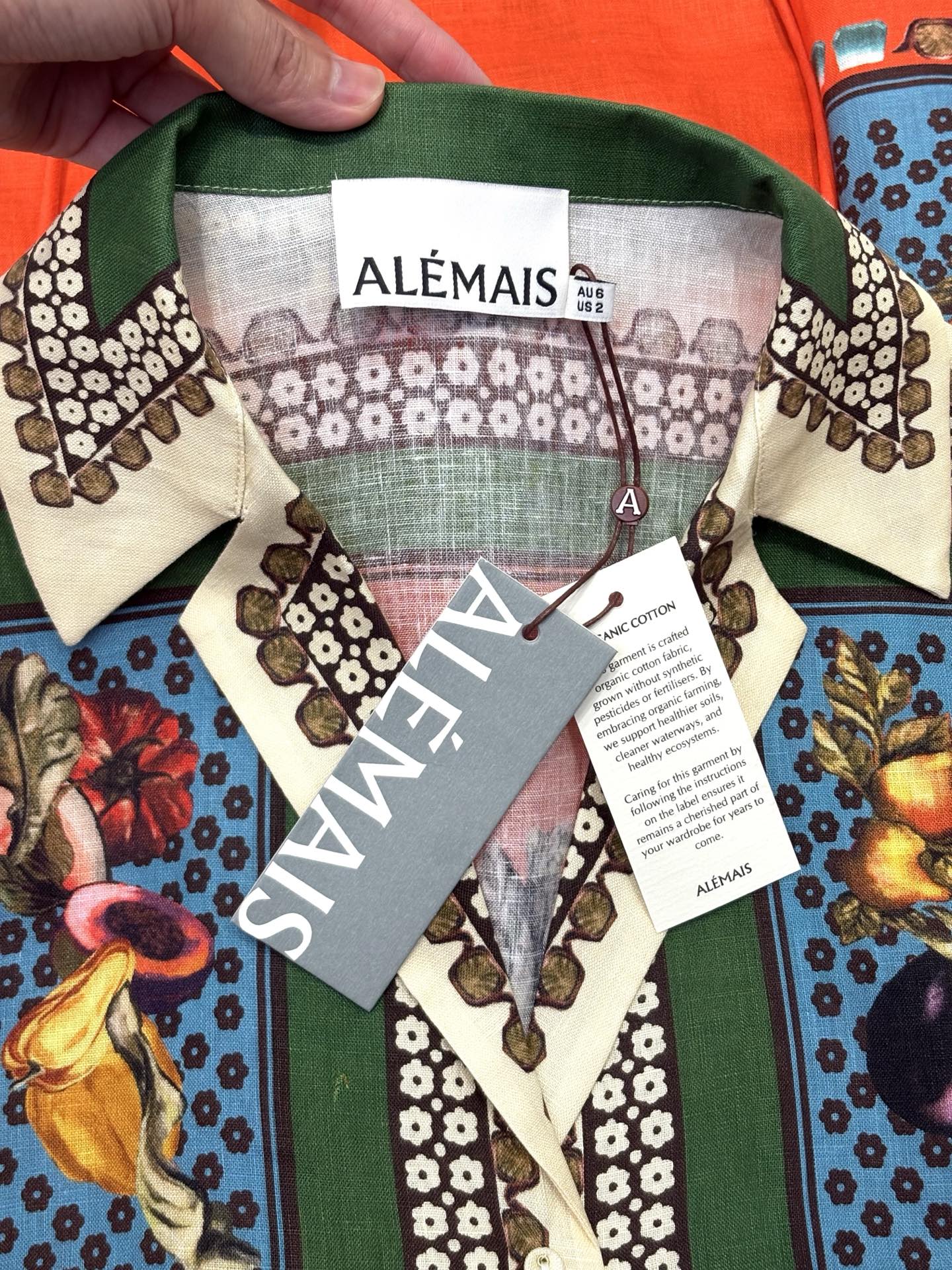 Painterly Resort Dress D028 from the Alemais inspired collection image 1