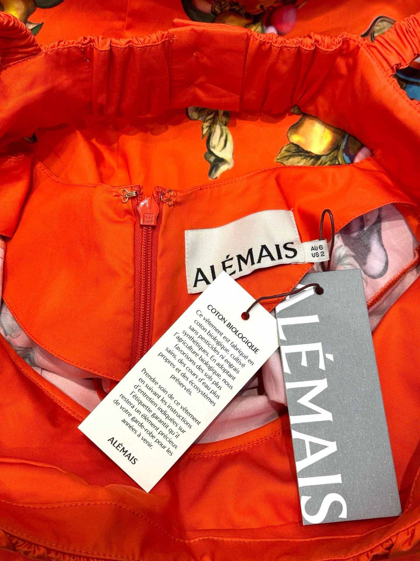 Cerulean Artist Dress D026 from the Alemais inspired collection image 6