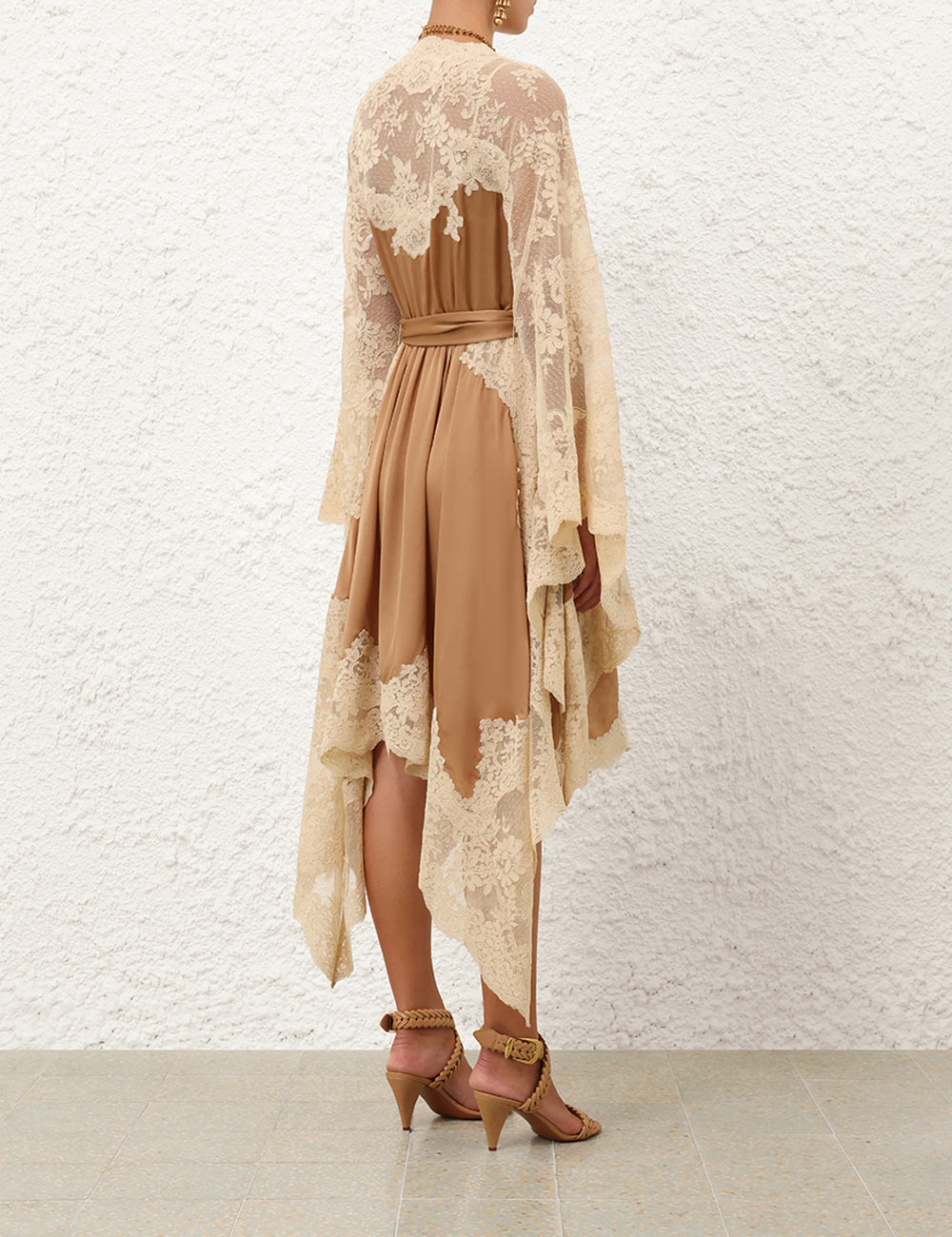 Parchment Garden Gown Z992 from the Zimmermann inspired collection image 5