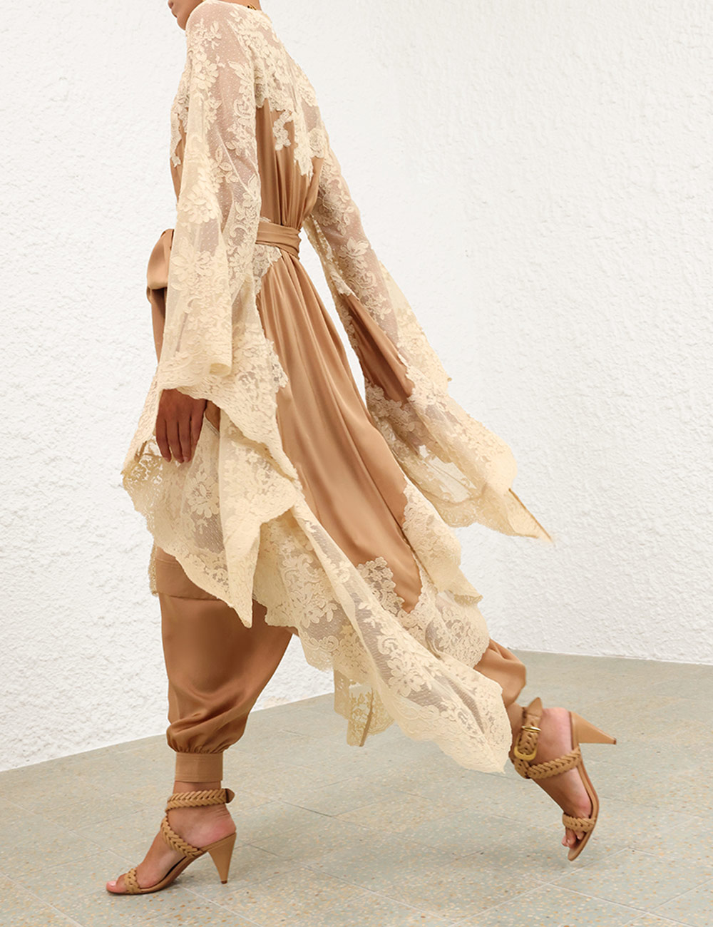 Parchment Garden Gown Z992 from the Zimmermann inspired collection image 8