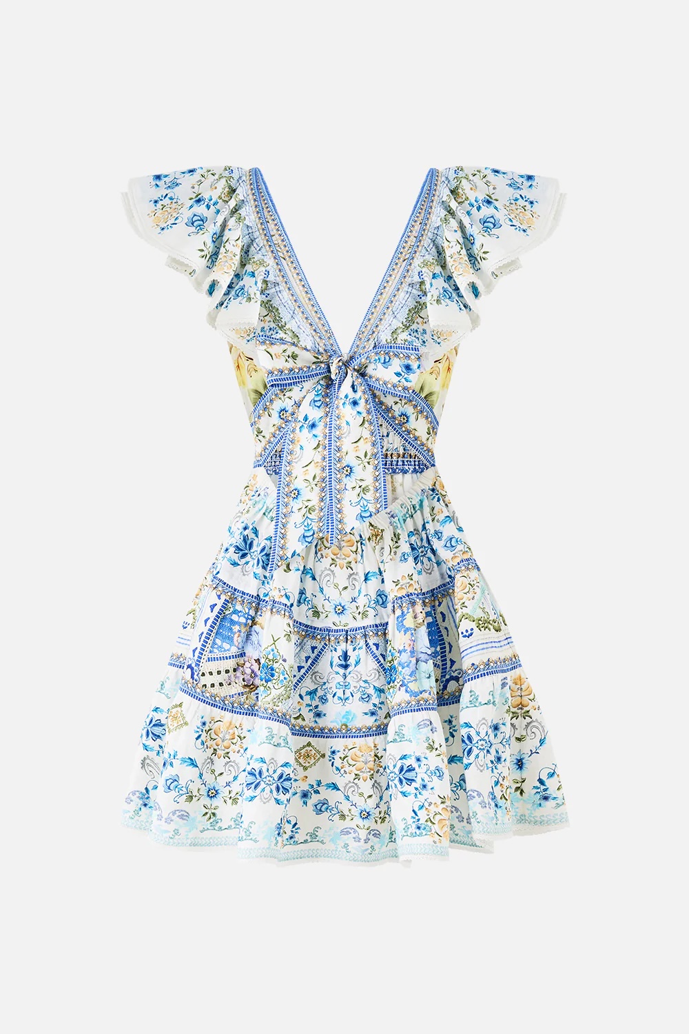 Opaline Printed Dress B687 from the Camilla inspired collection image 9