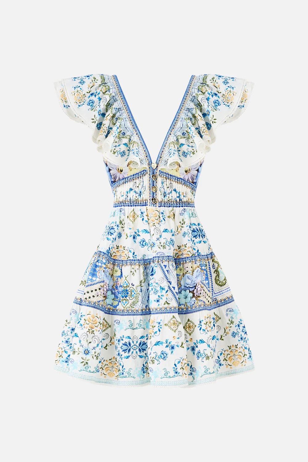 Opaline Printed Dress B687 from the Camilla inspired collection image 8