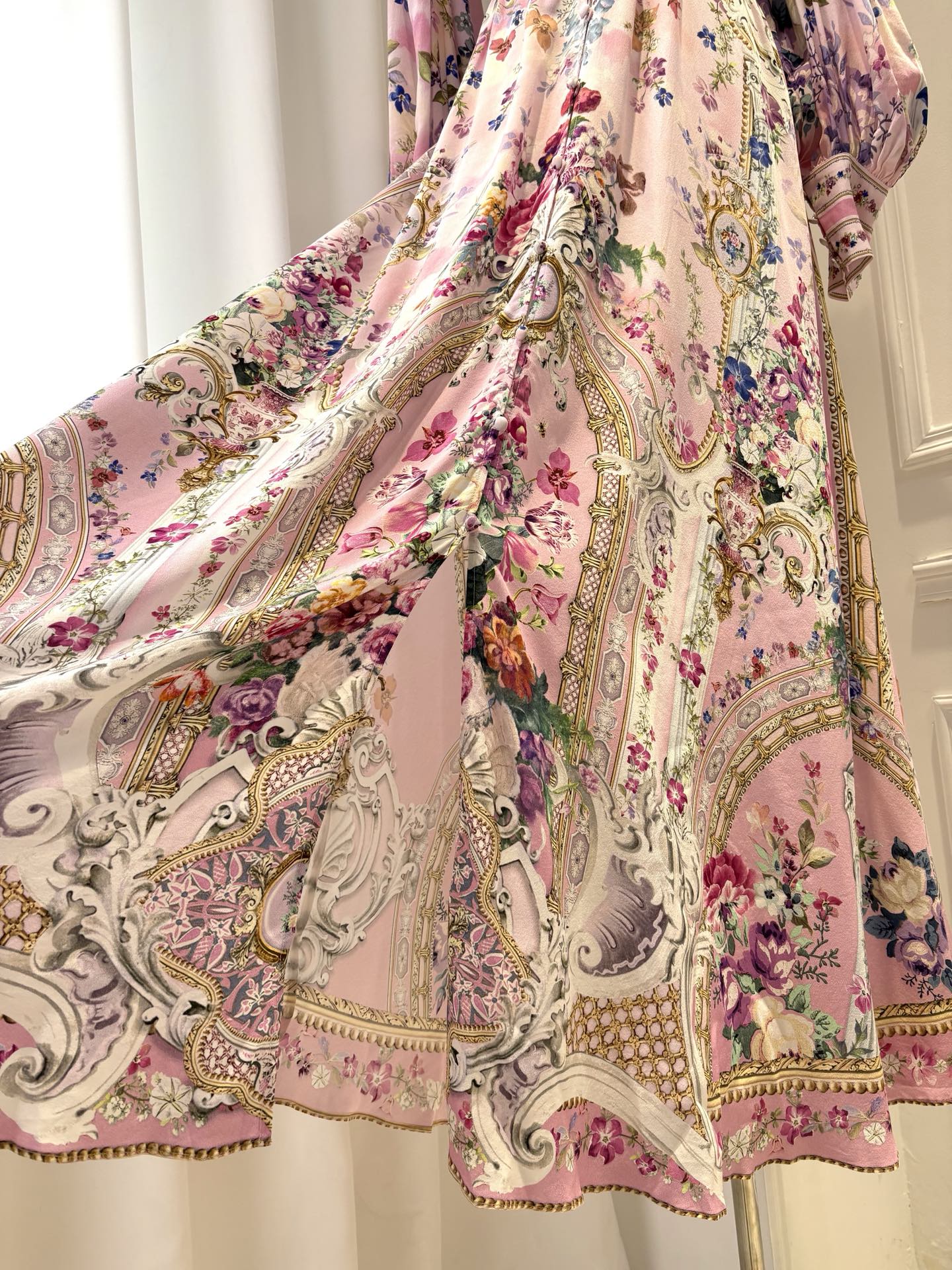 Opaline Printed Dress B683 from the Camilla inspired collection image 5