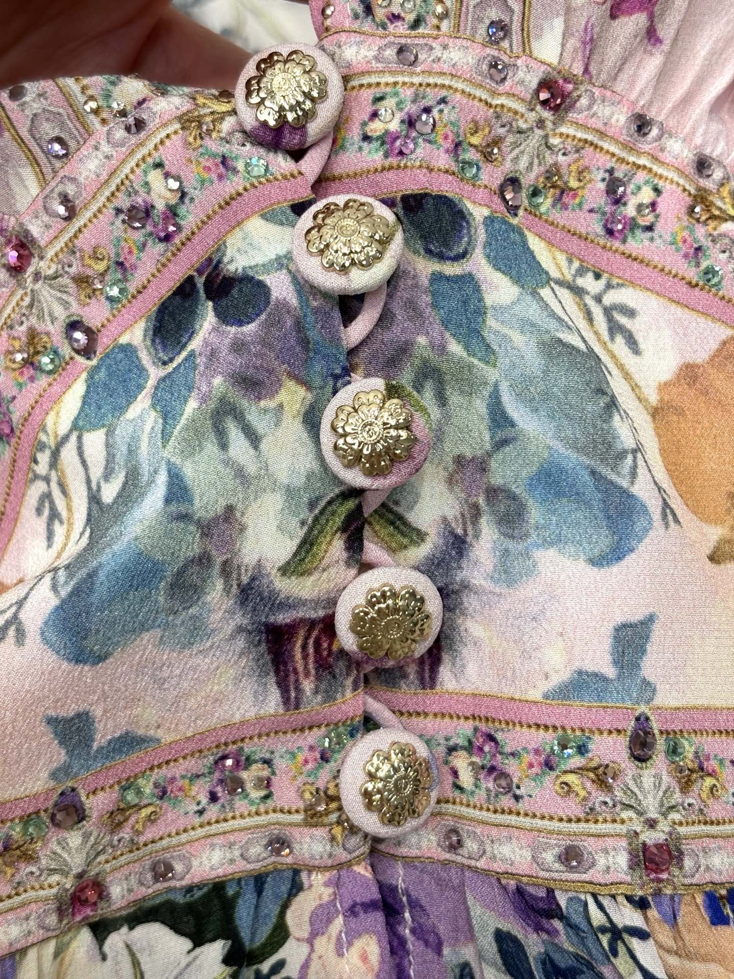 Opaline Printed Dress B683 from the Camilla inspired collection image 2