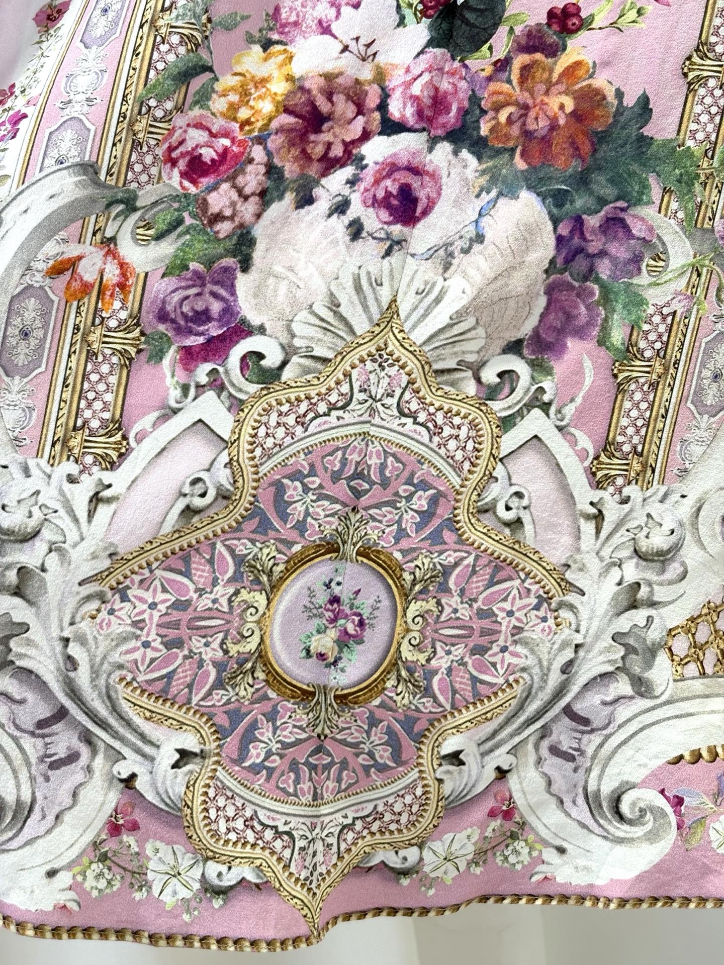 Opaline Printed Dress B683 from the Camilla inspired collection image 8