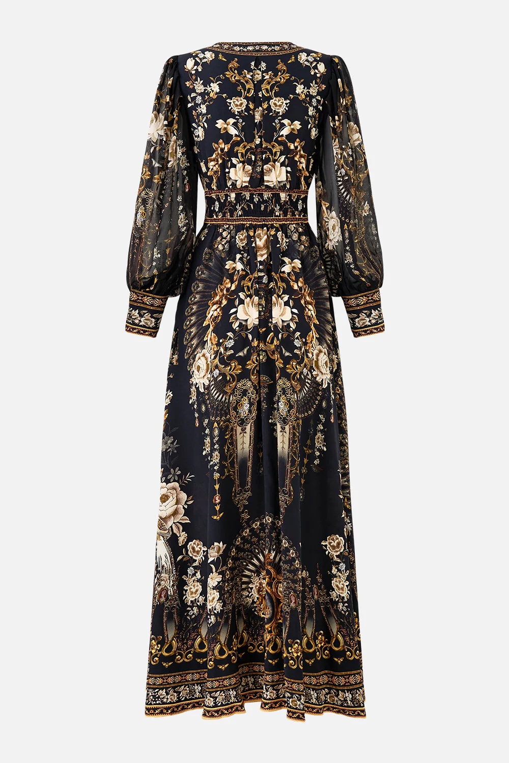 Azure Printed Dress B690 from the Camilla inspired collection image 9