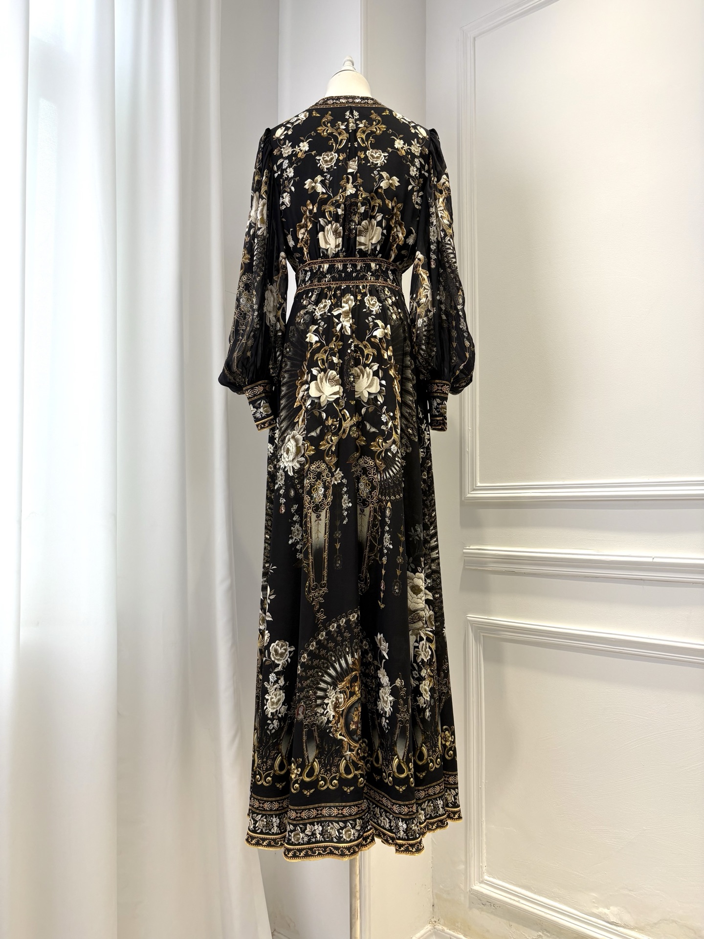 Ornate Mini Dress B690 from the Camilla inspired collection image 5