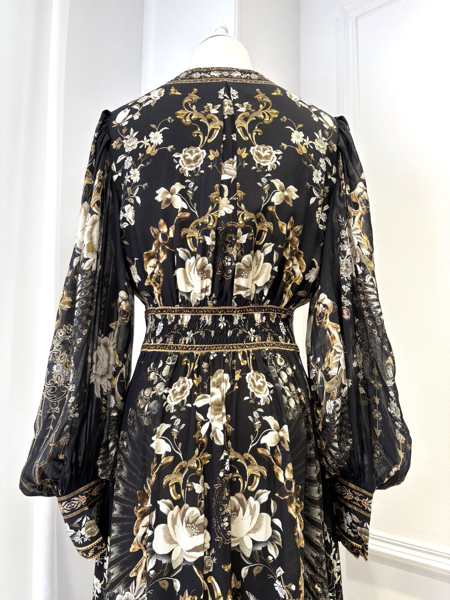 Ornate Mini Dress B690 from the Camilla inspired collection image 6