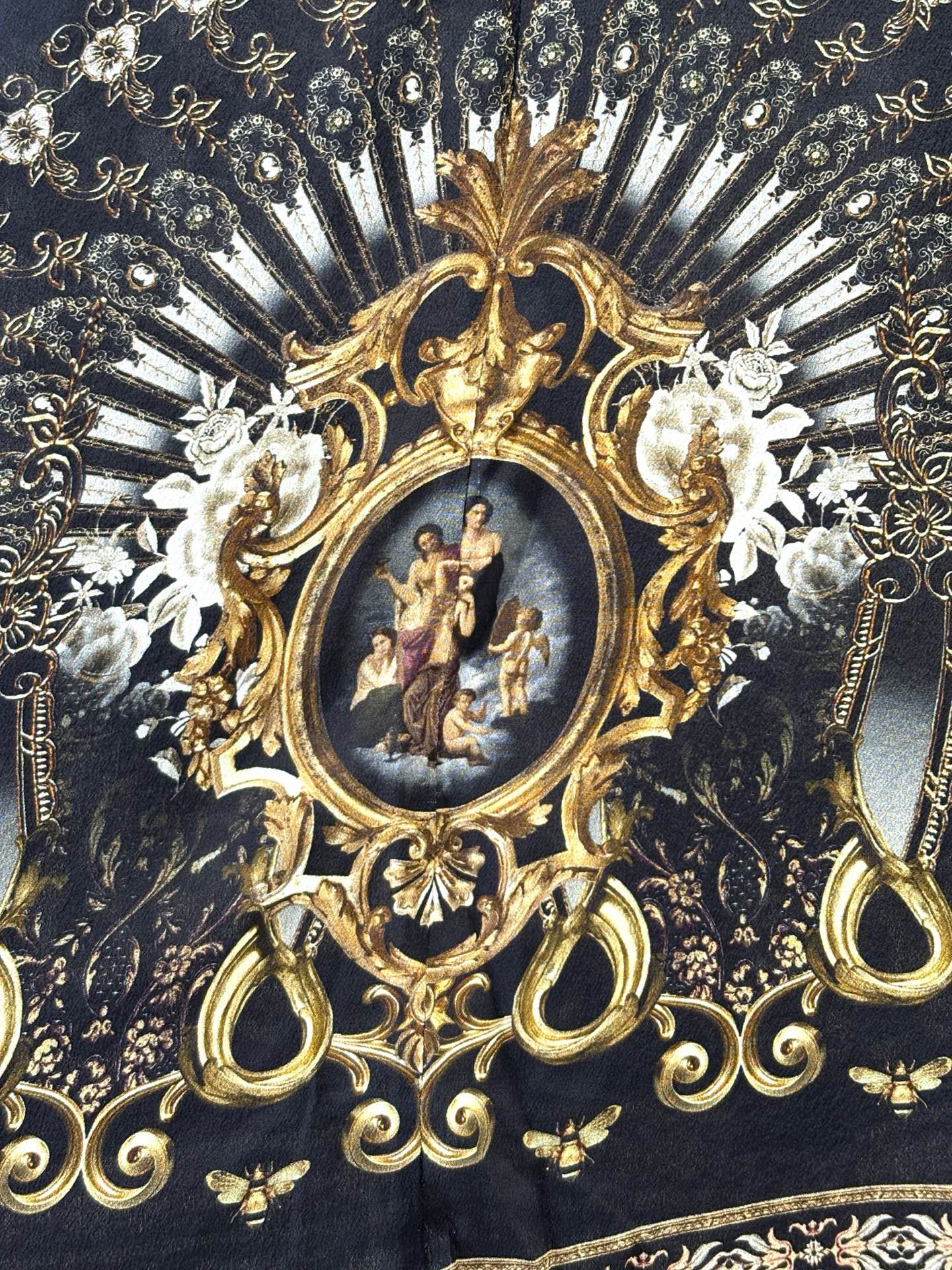 Ornate Mini Dress B690 from the Camilla inspired collection image 9