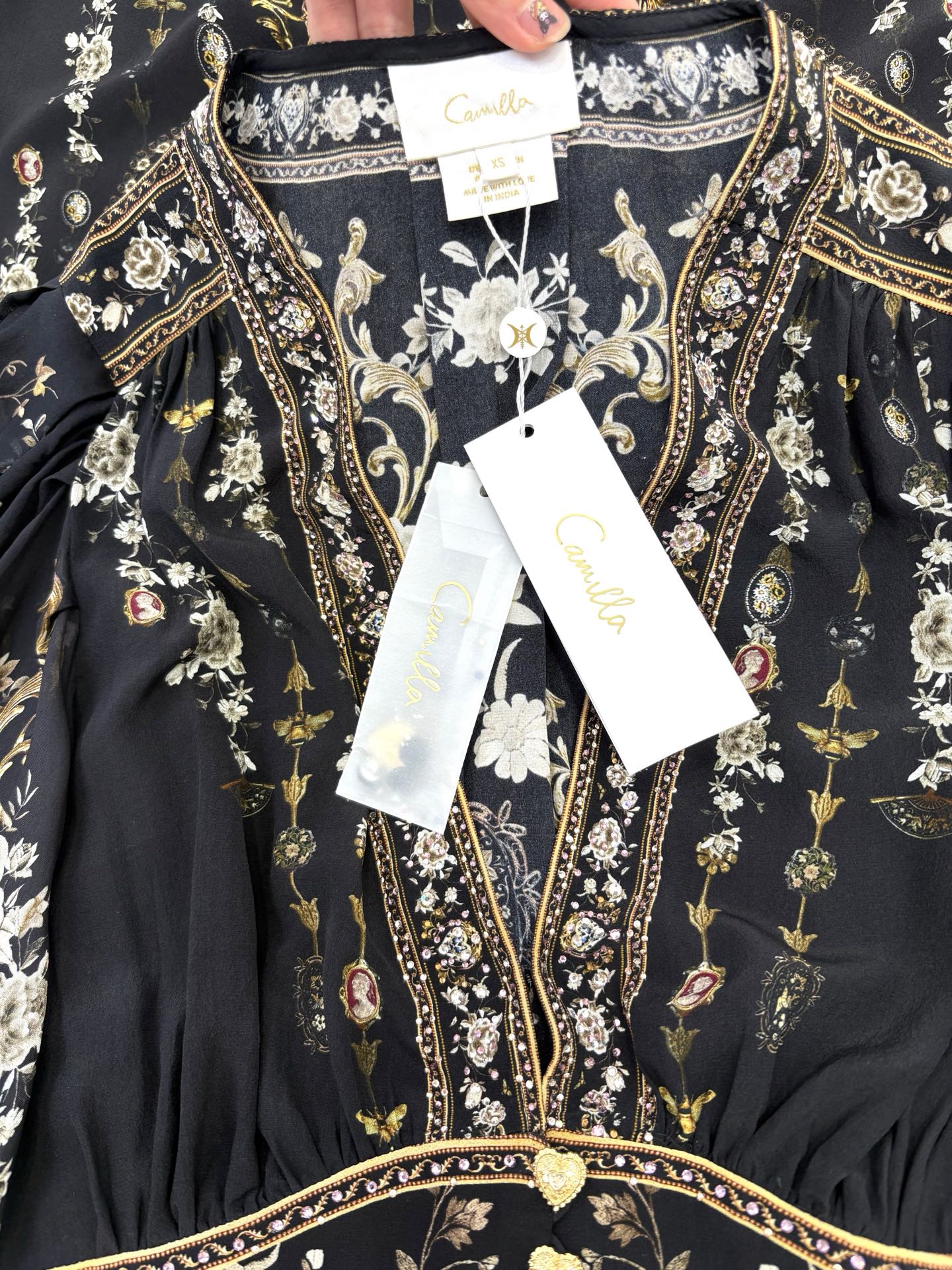 Opaline Silk-Touch Dress B690 from the Camilla inspired collection image 2