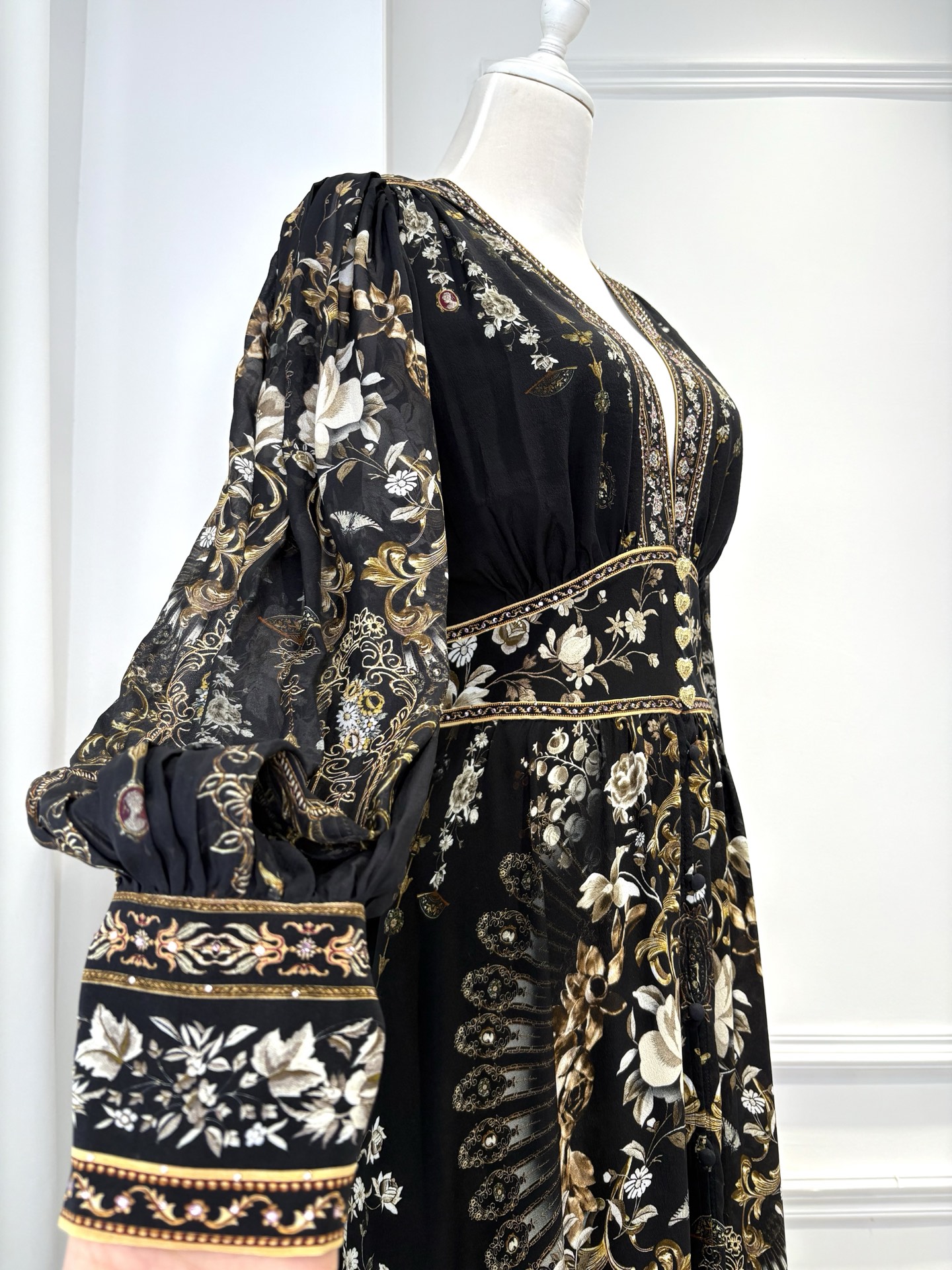 Opaline Silk-Touch Dress B690 from the Camilla inspired collection image 5