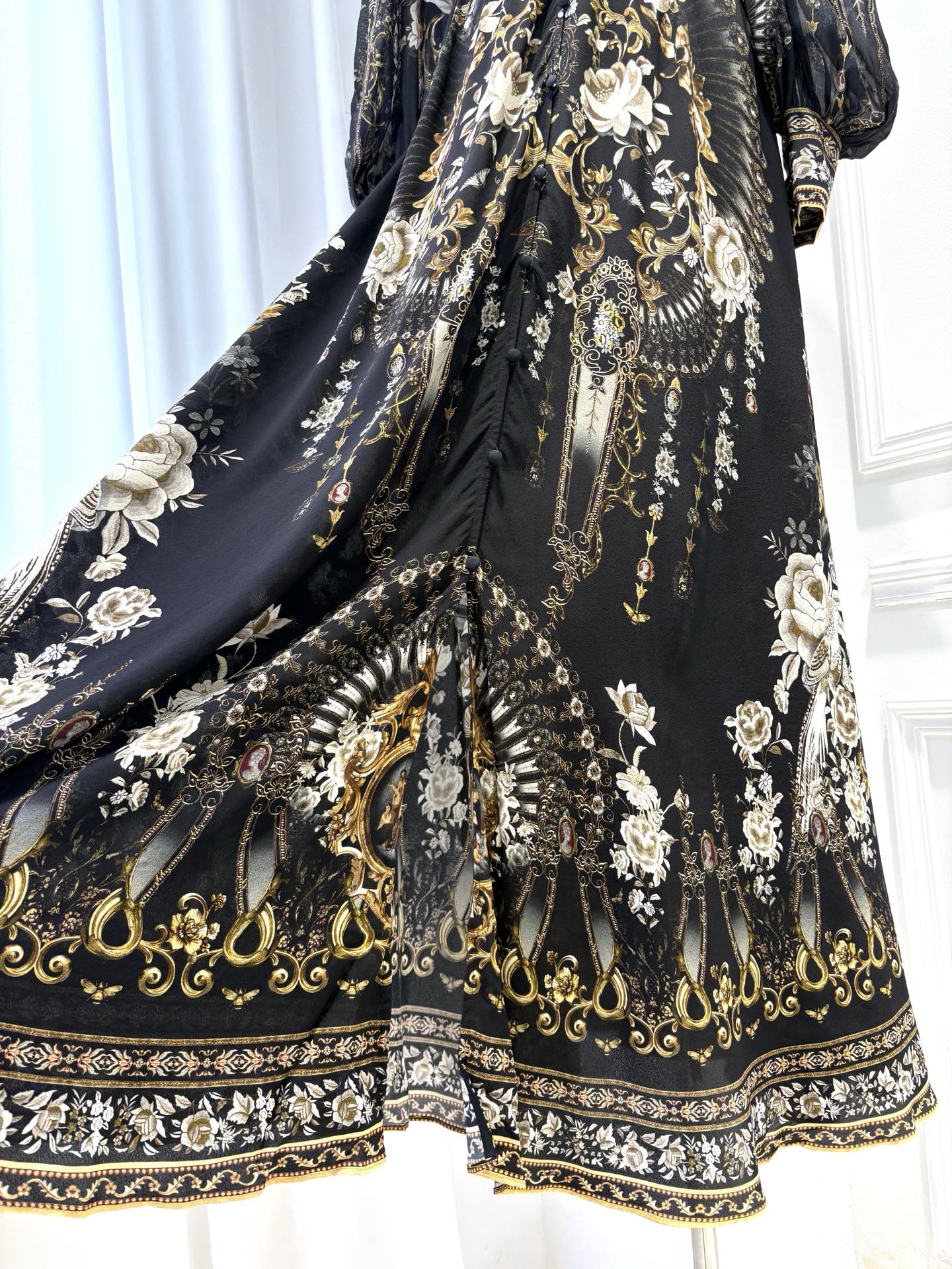 Opaline Silk-Touch Dress B690 from the Camilla inspired collection image 8