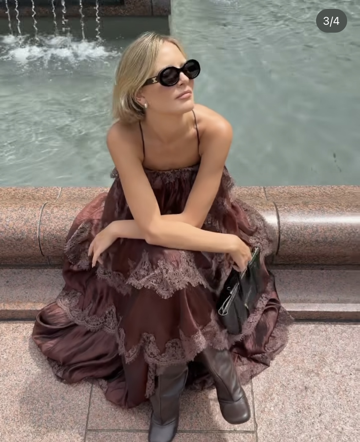 Modern Panel Dress A507 from the Aje inspired collection image 5