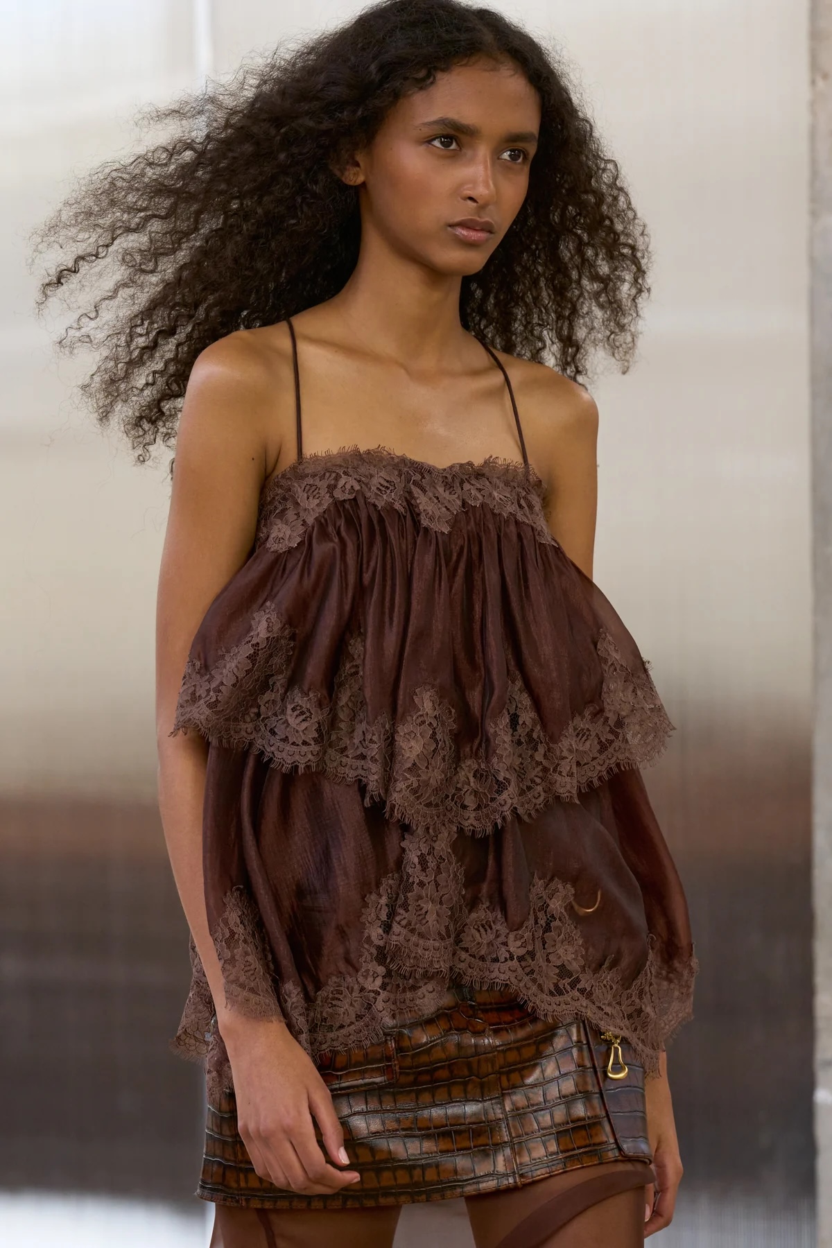 Structured Panel Dress A508 from the Aje inspired collection image 3