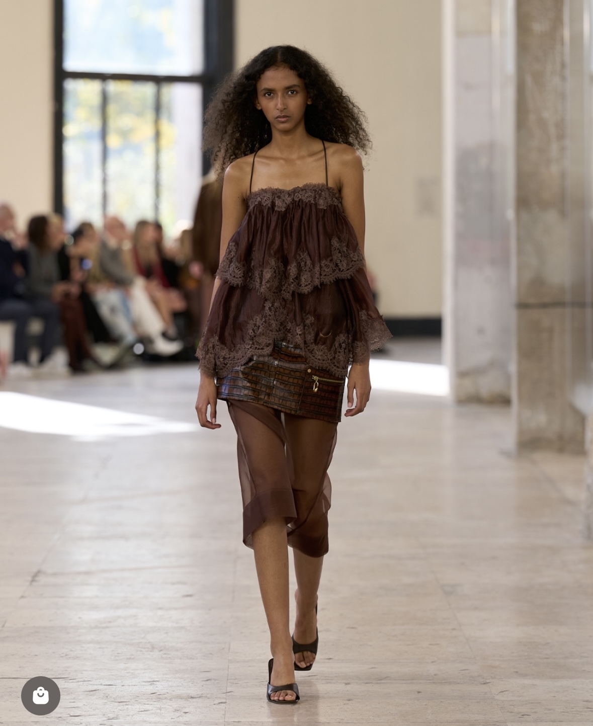 Structured Panel Dress A508 from the Aje inspired collection image 1