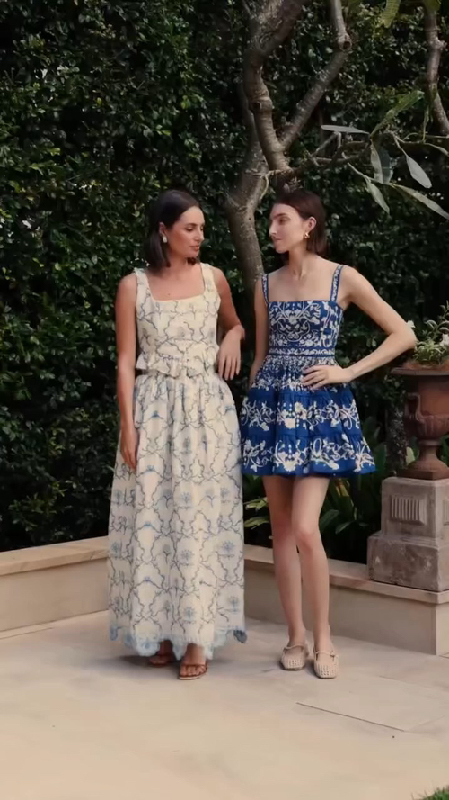 Sunlit Vacation Dress G018 from the Agua inspired collection image 1