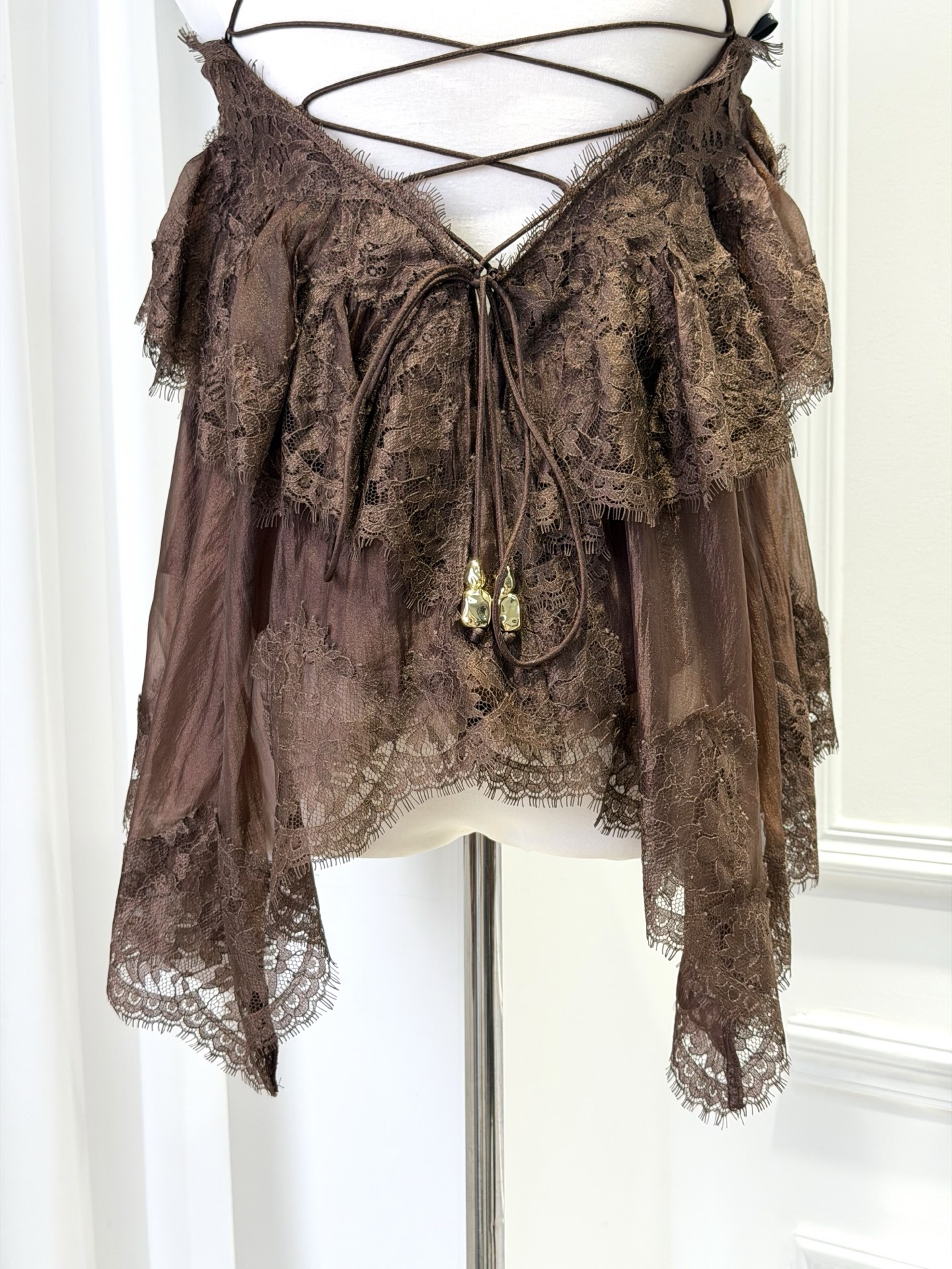 Auric Panel Dress A508 from the Aje inspired collection image 7