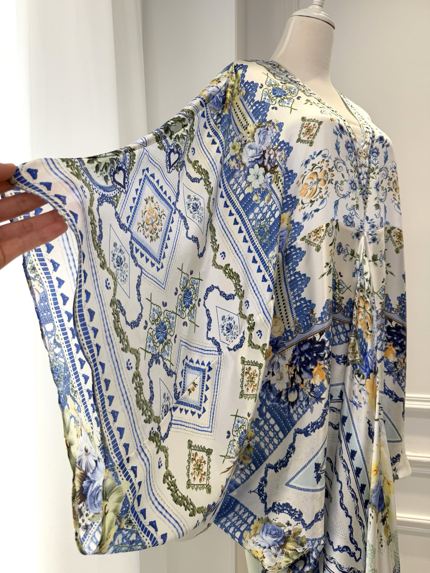 Nocturne Printed Dress B689 from the Camilla inspired collection image 6