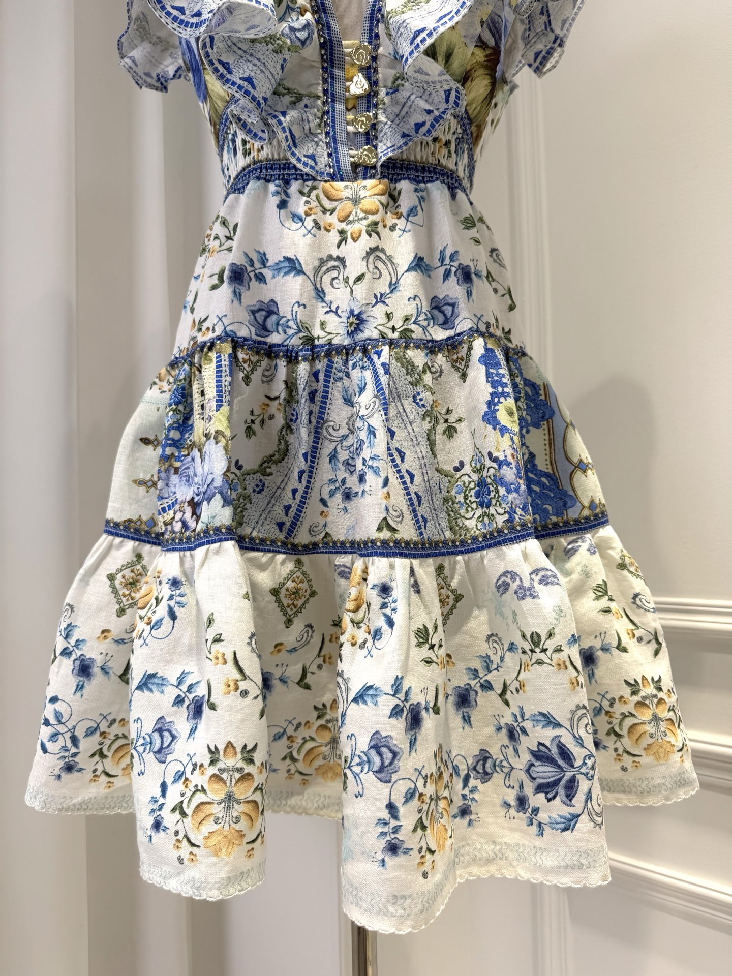 Peony Mini Dress B687 from the Camilla inspired collection image 3