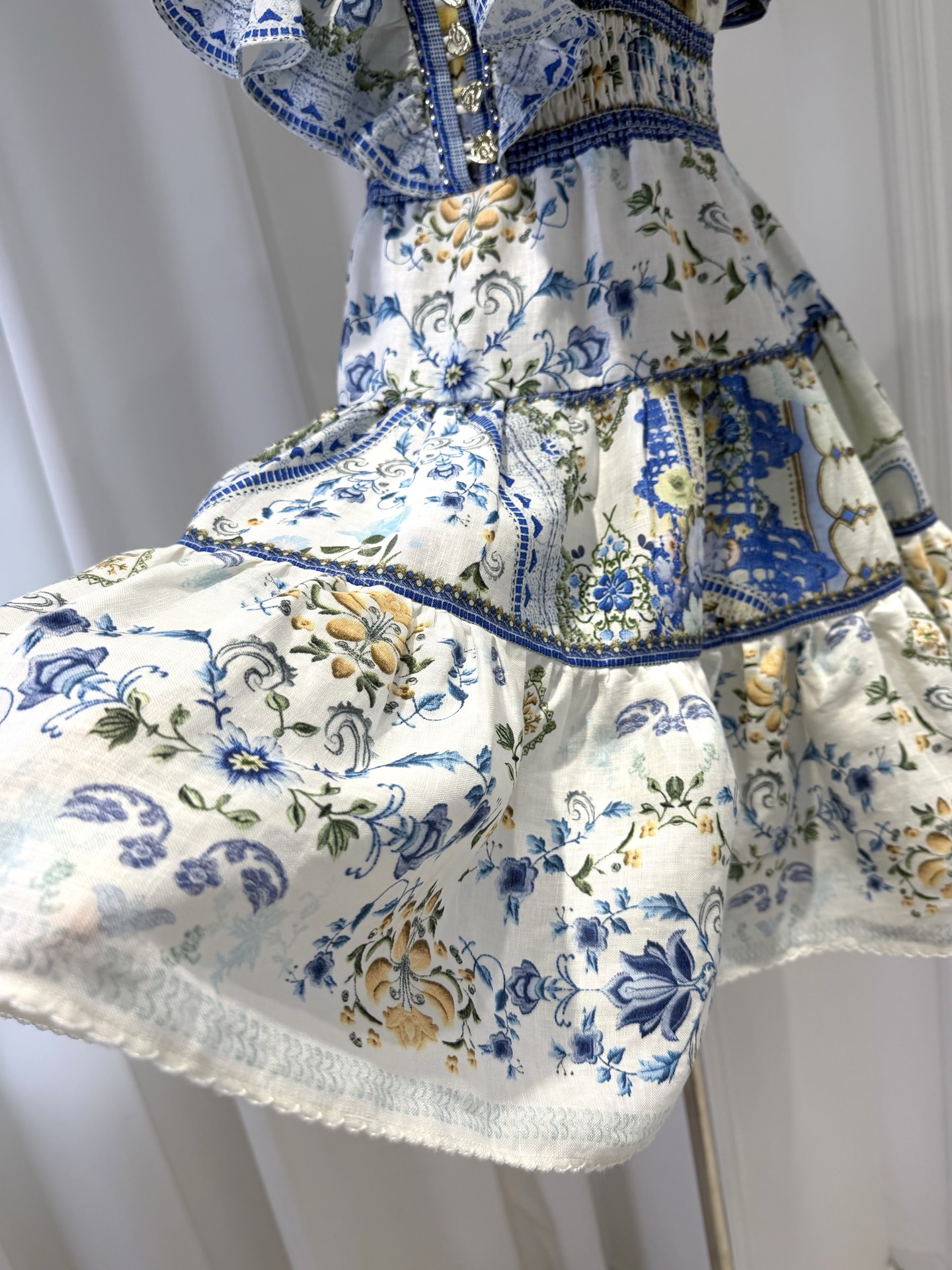 Peony Mini Dress B687 from the Camilla inspired collection image 9