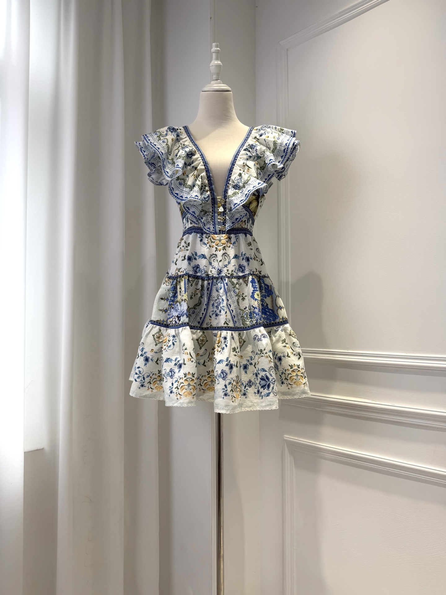 Peony Mini Dress B687 from the Camilla inspired collection image 1