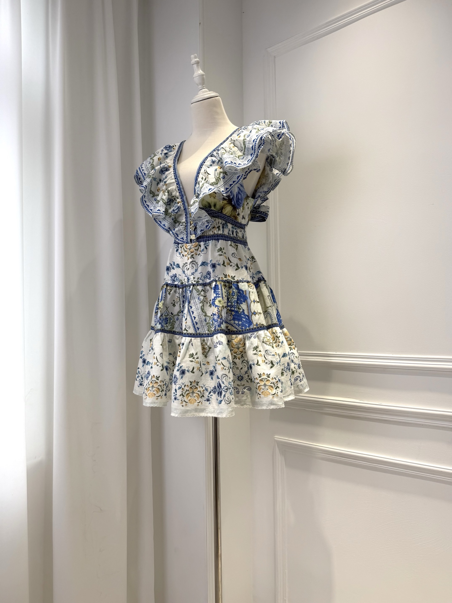 Peony Mini Dress B687 from the Camilla inspired collection image 5